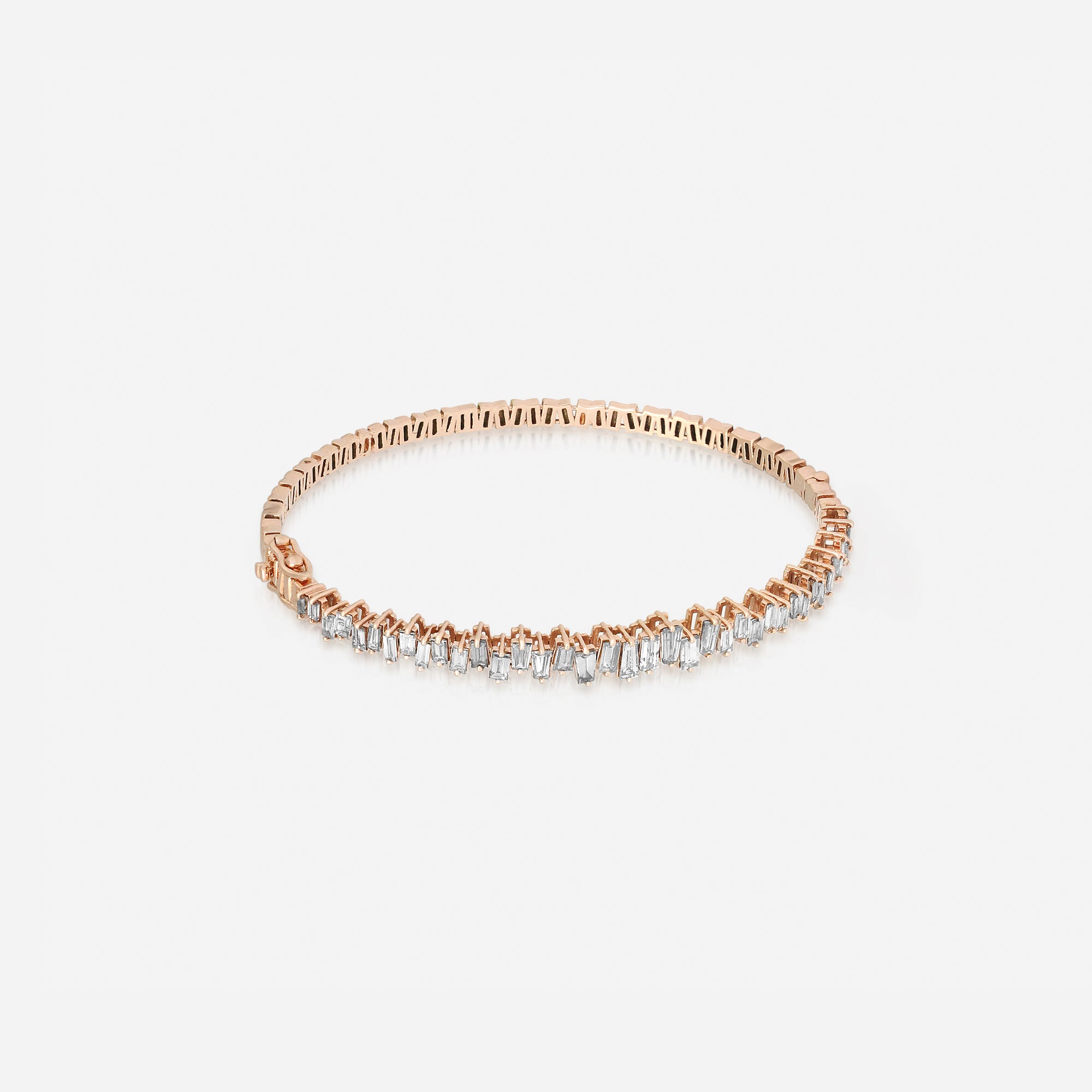 The Aurelia Diamond Tennis Bangle