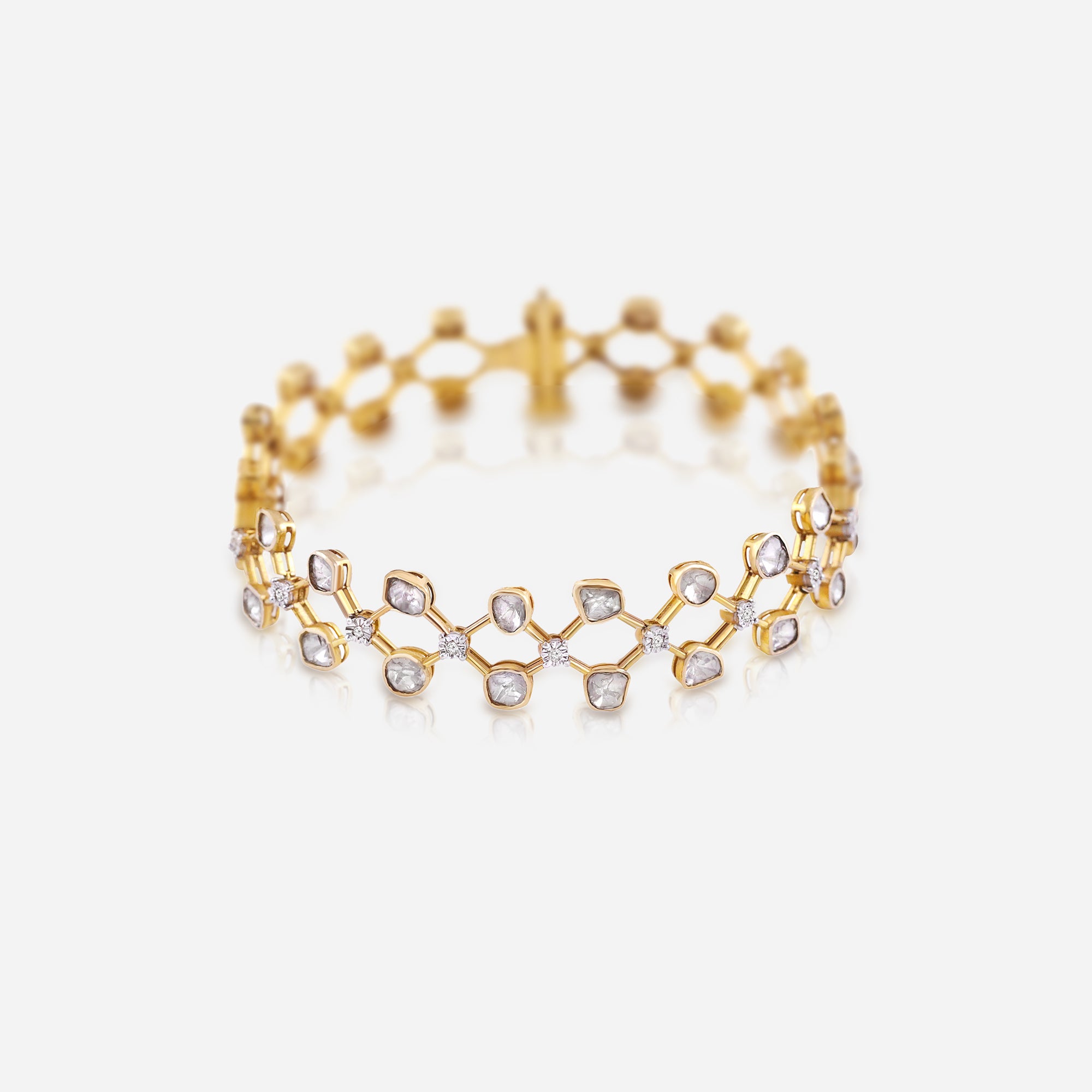 Diamond Cascade Bracelet