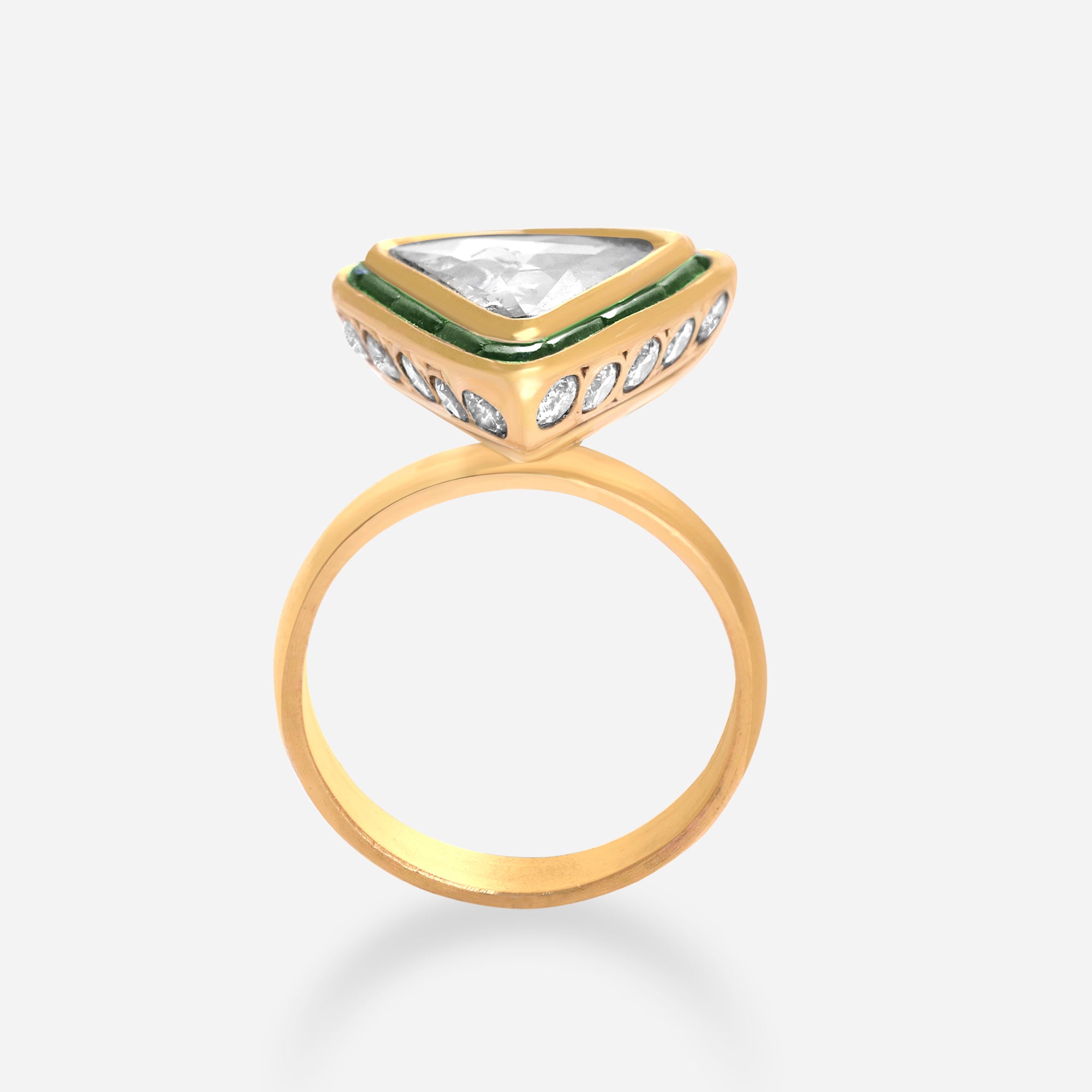 Verdant Trine Ring