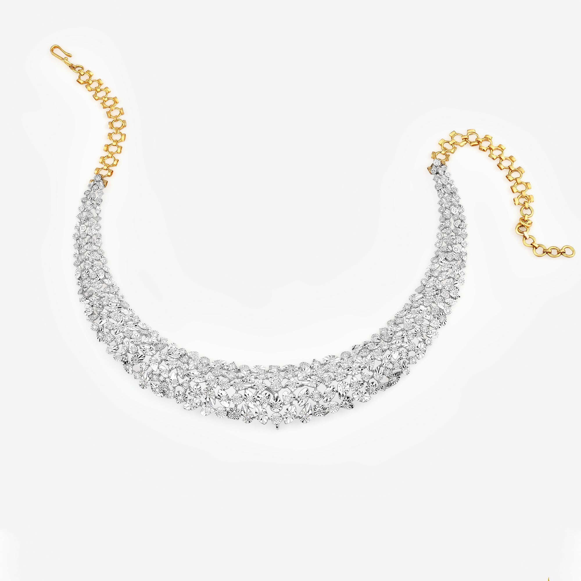 Celestial Sparkle Diamond Necklace