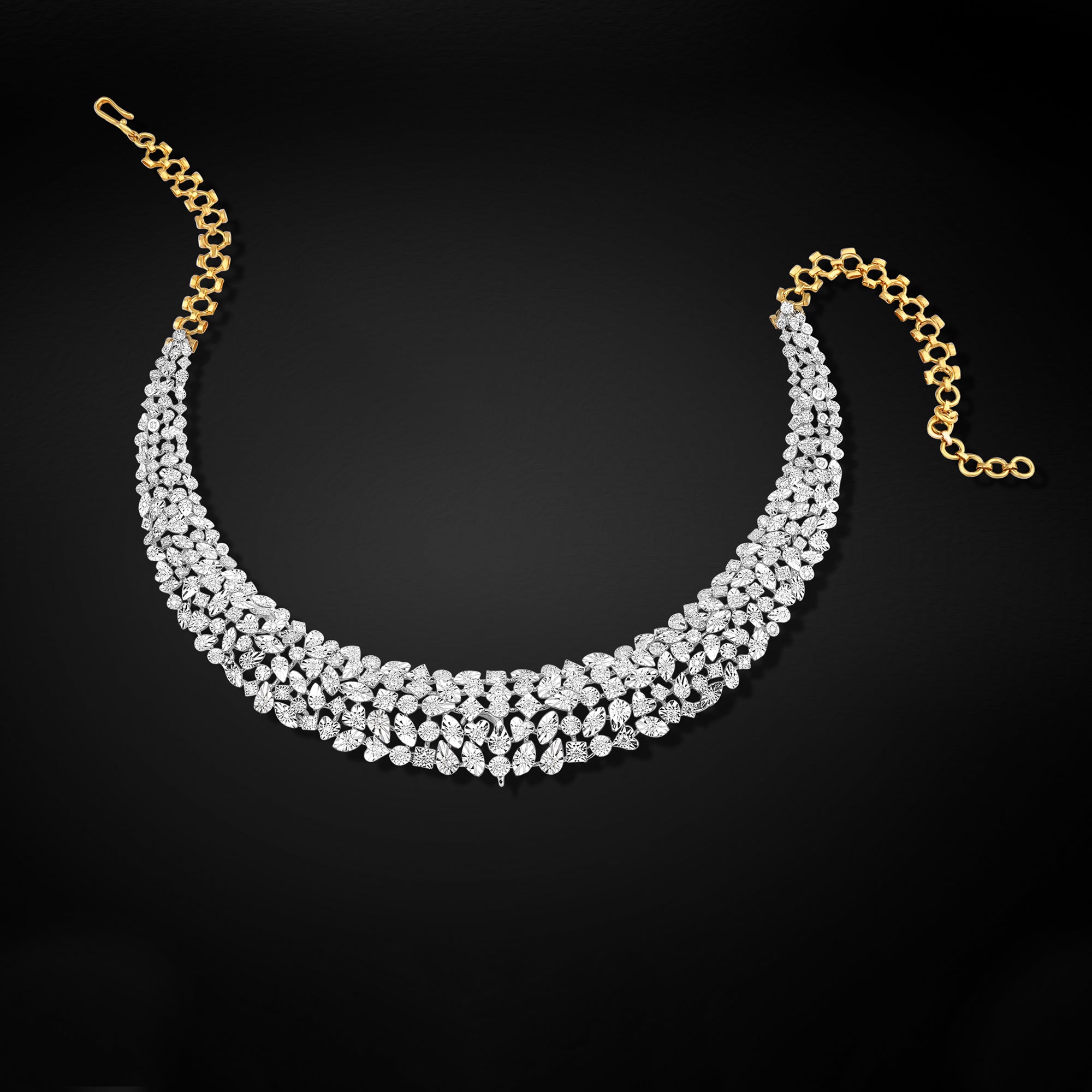 Celestial Sparkle Diamond Necklace