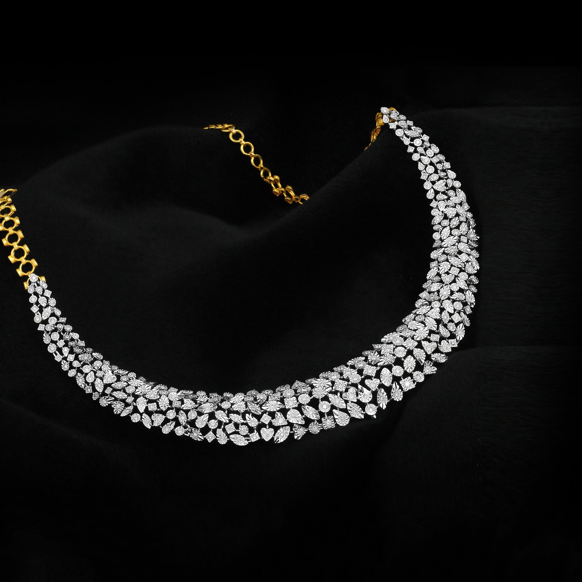 Celestial Sparkle Diamond Necklace