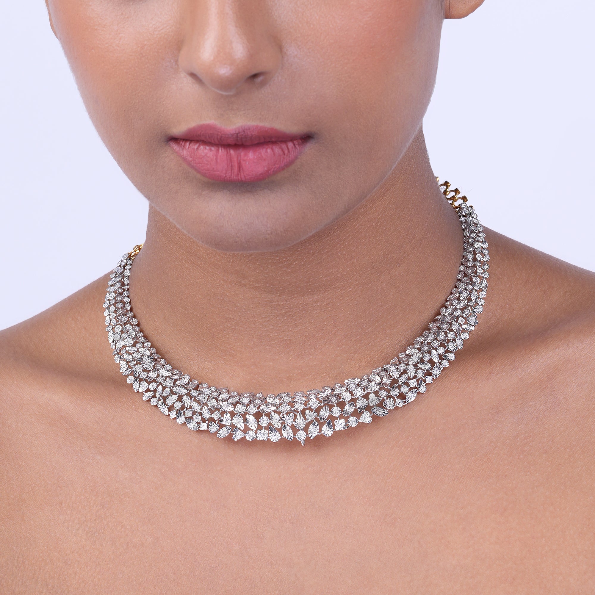 Celestial Sparkle Diamond Necklace