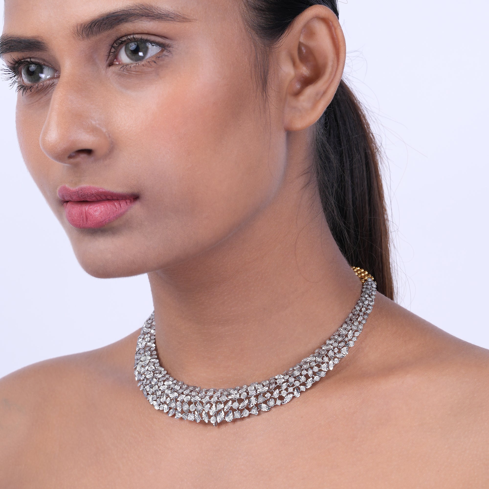 Celestial Sparkle Diamond Necklace