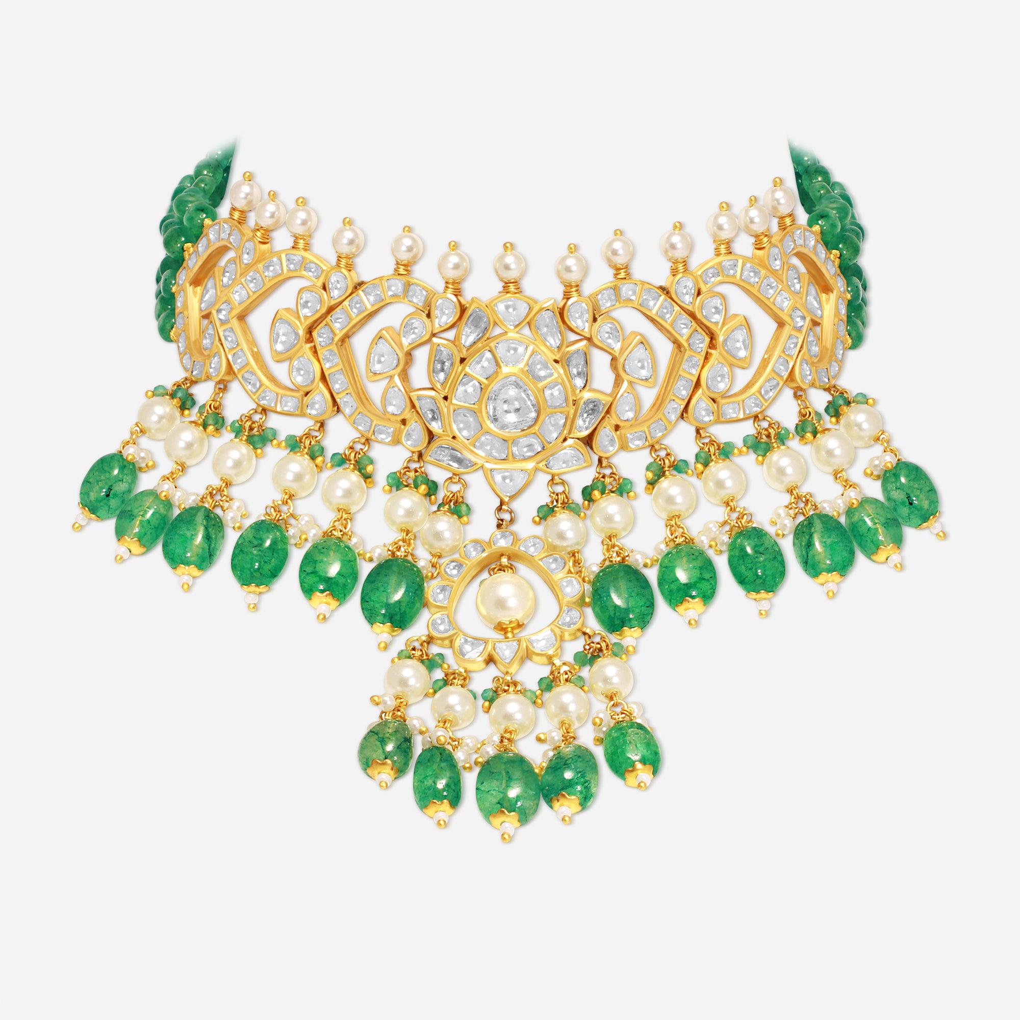 Regal Polki Heritage Choker