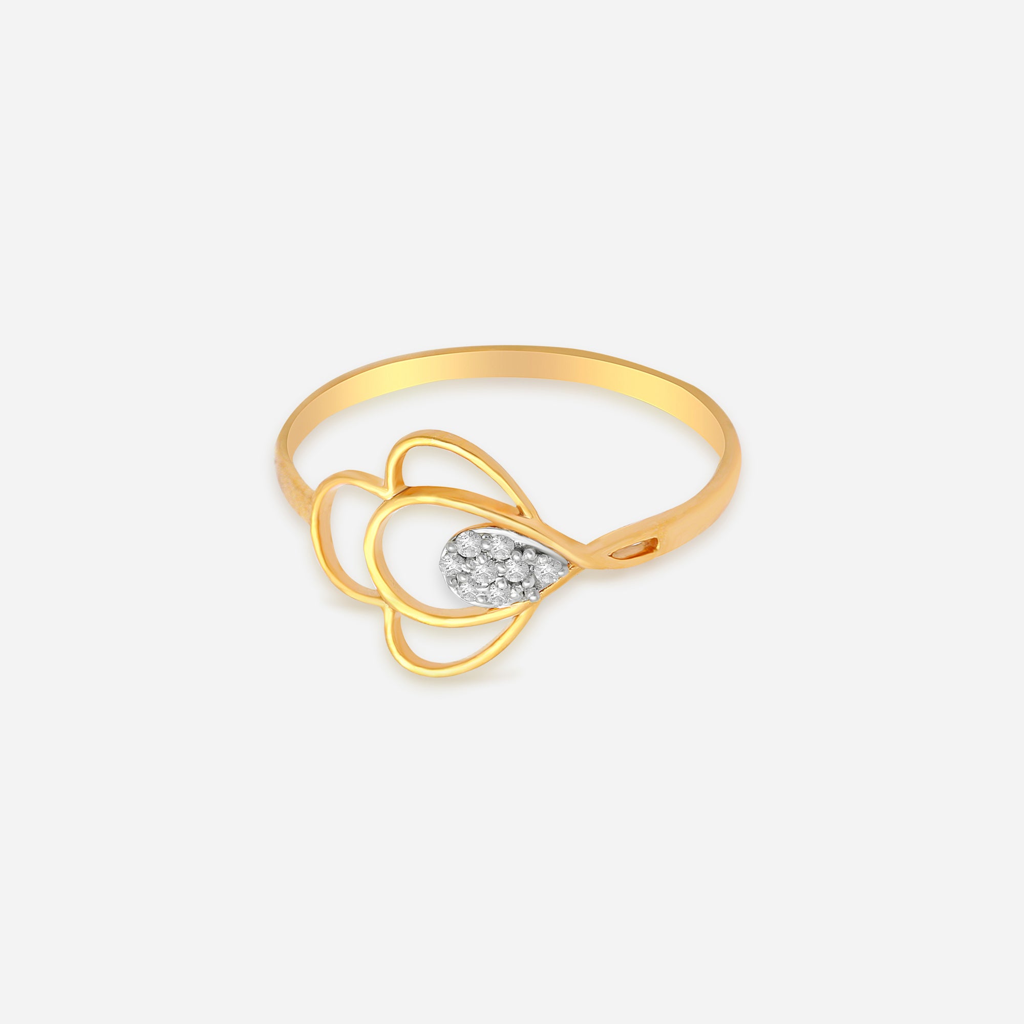 Petal Cluster Diamond Ring