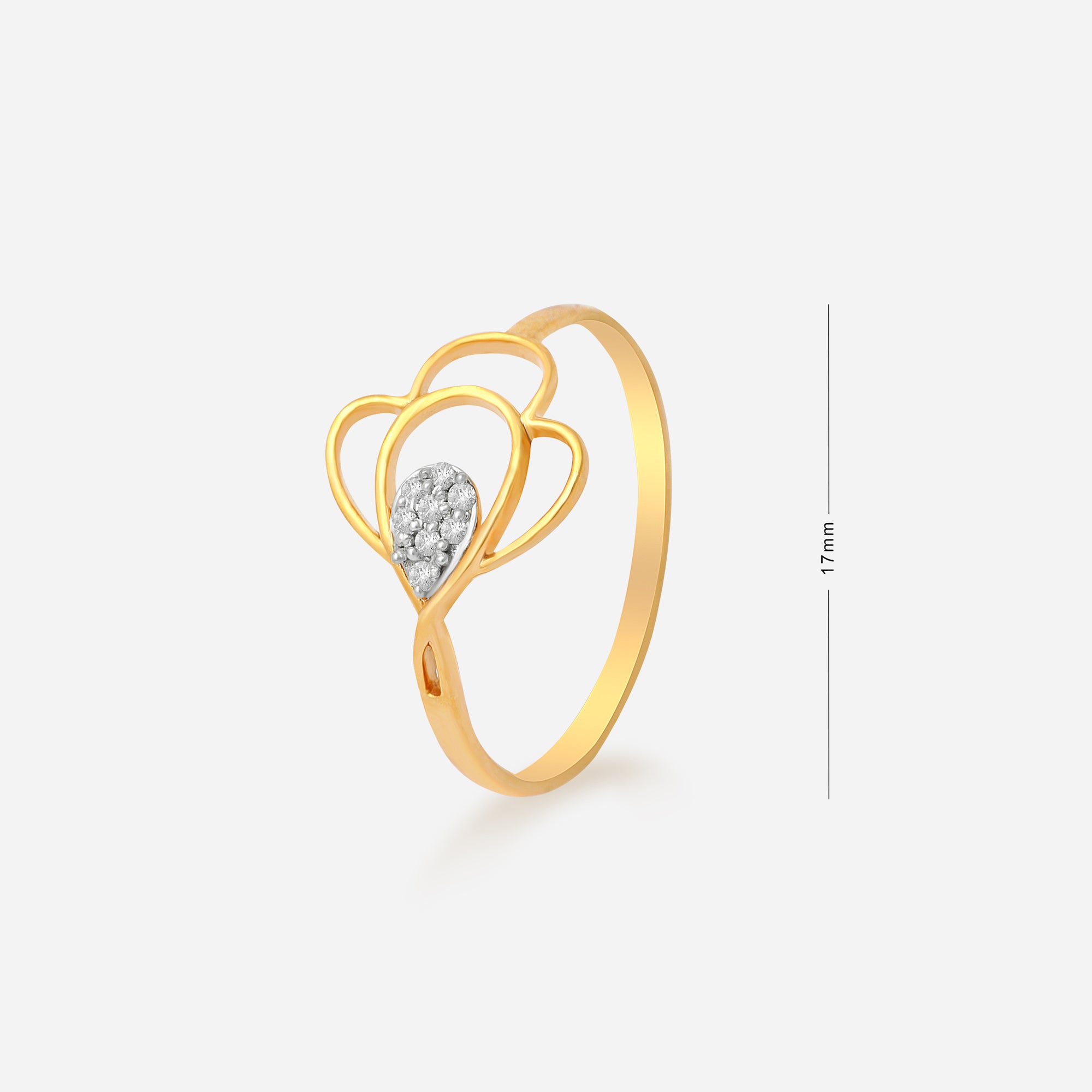 Petal Cluster Diamond Ring