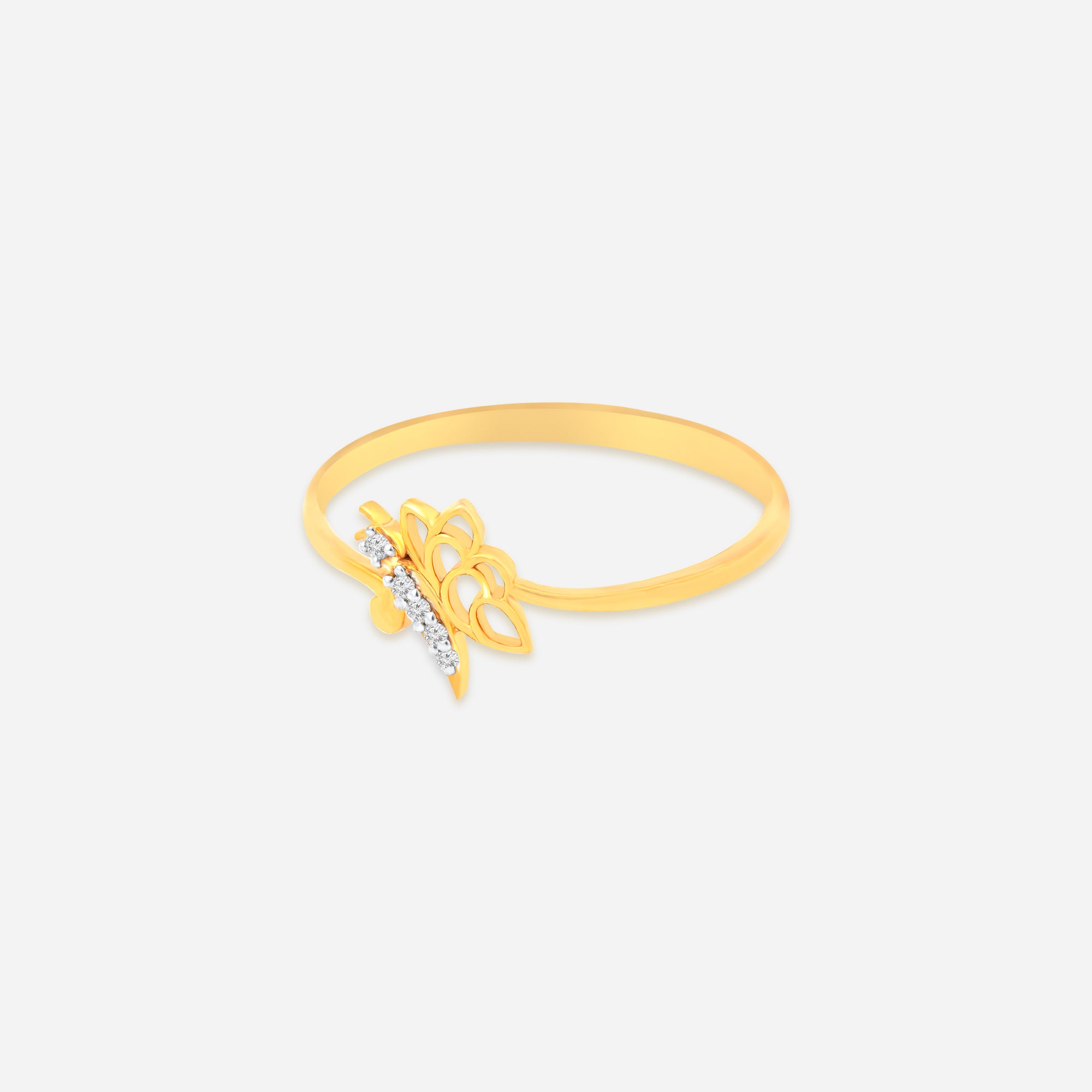 Butterfly Diamond Ring