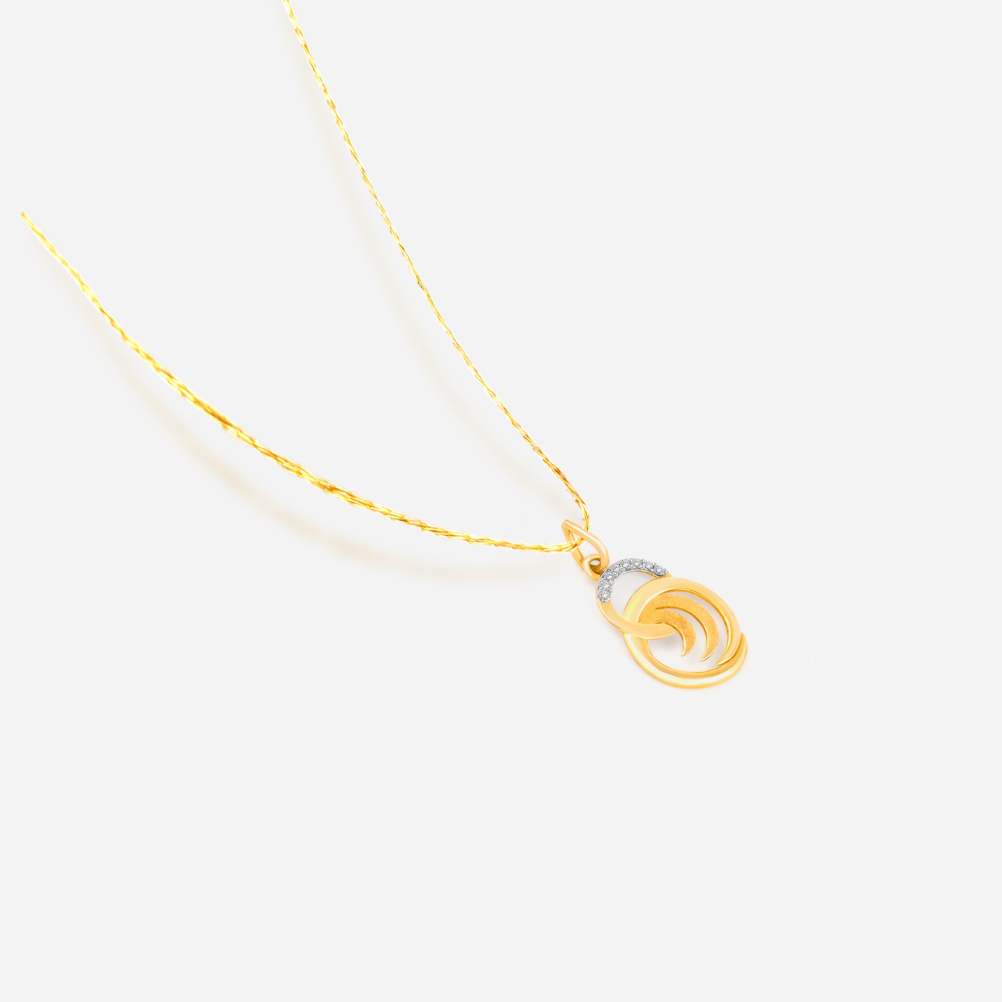The Crescent Bloom Pendant
