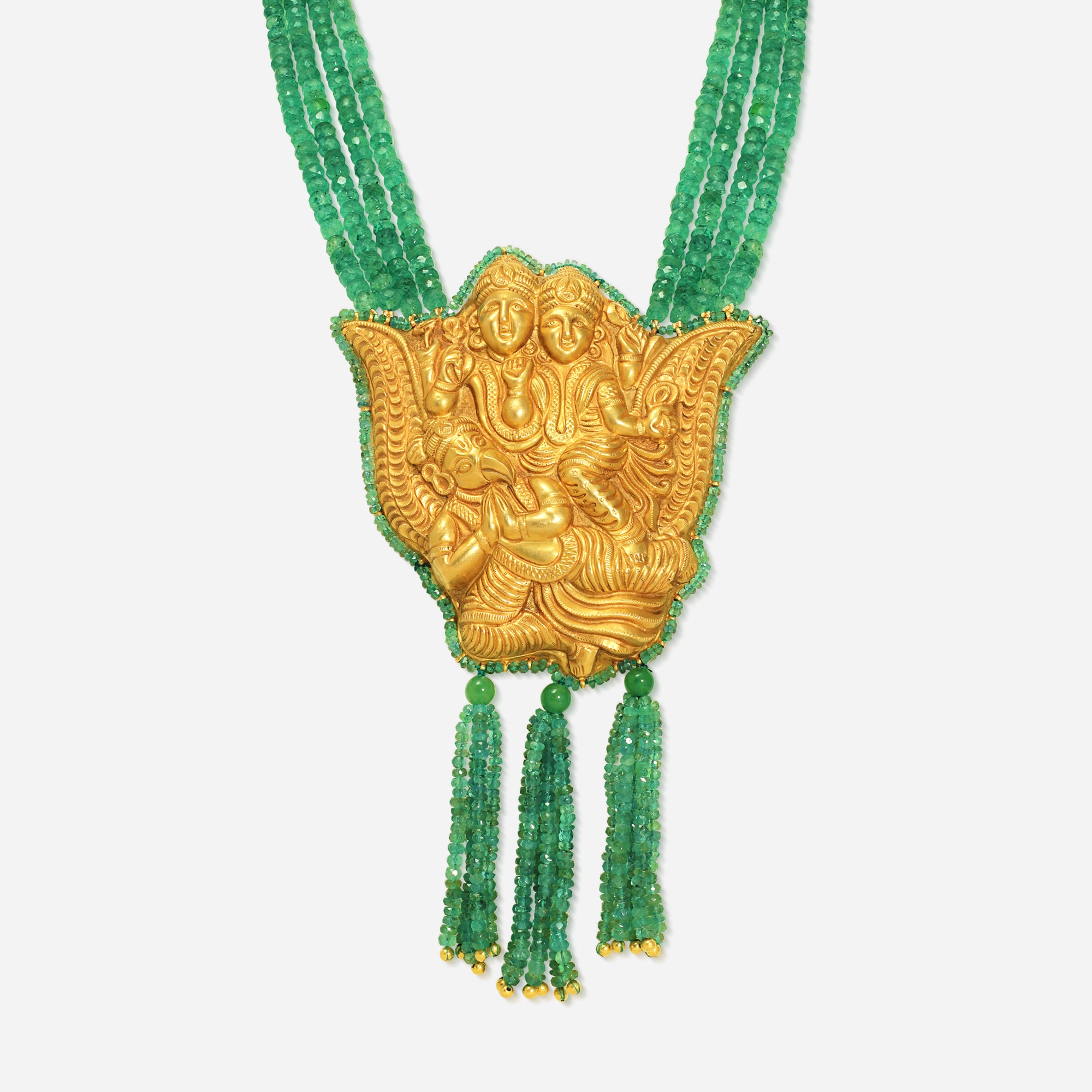 Divine Harmony Temple Necklace