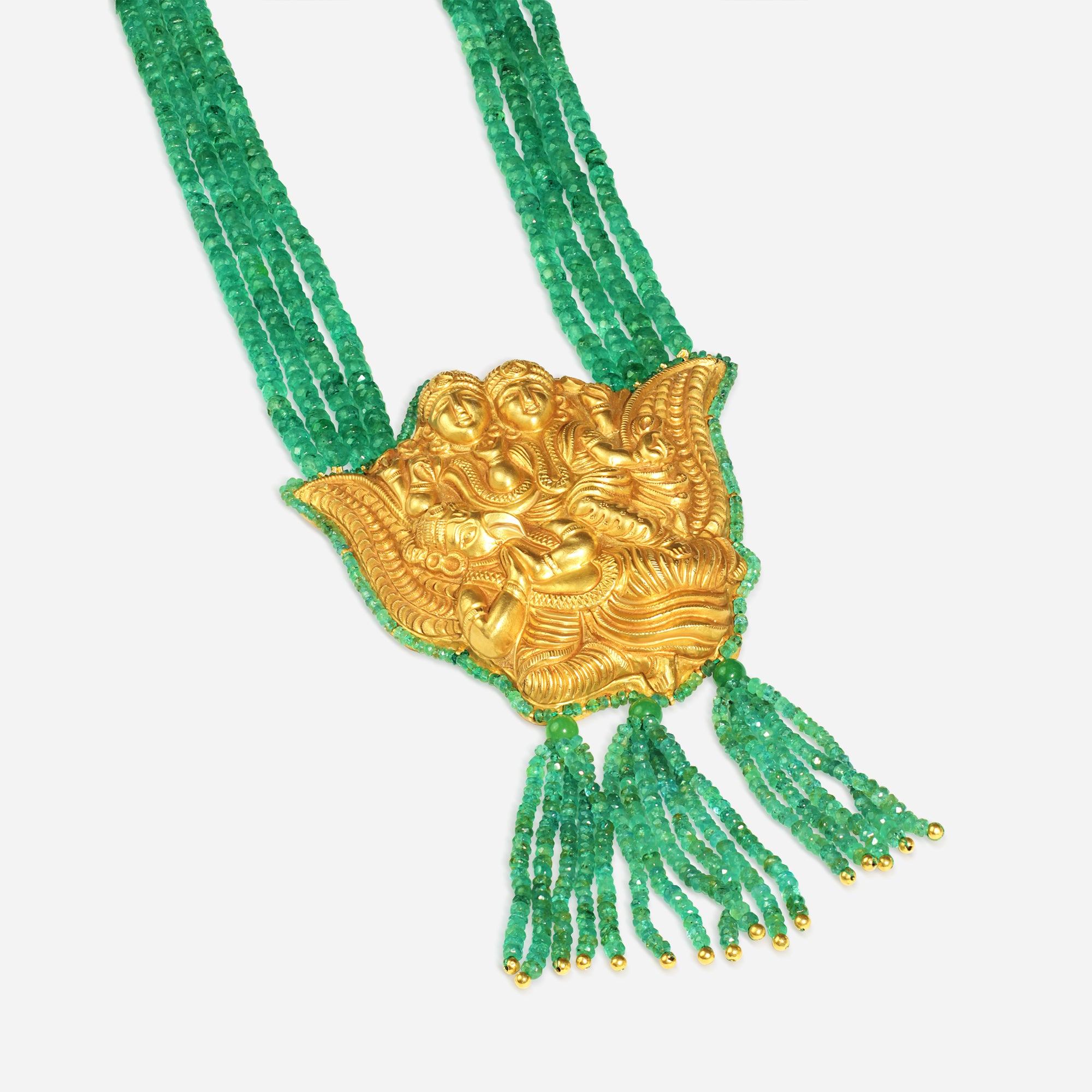 Divine Harmony Temple Necklace