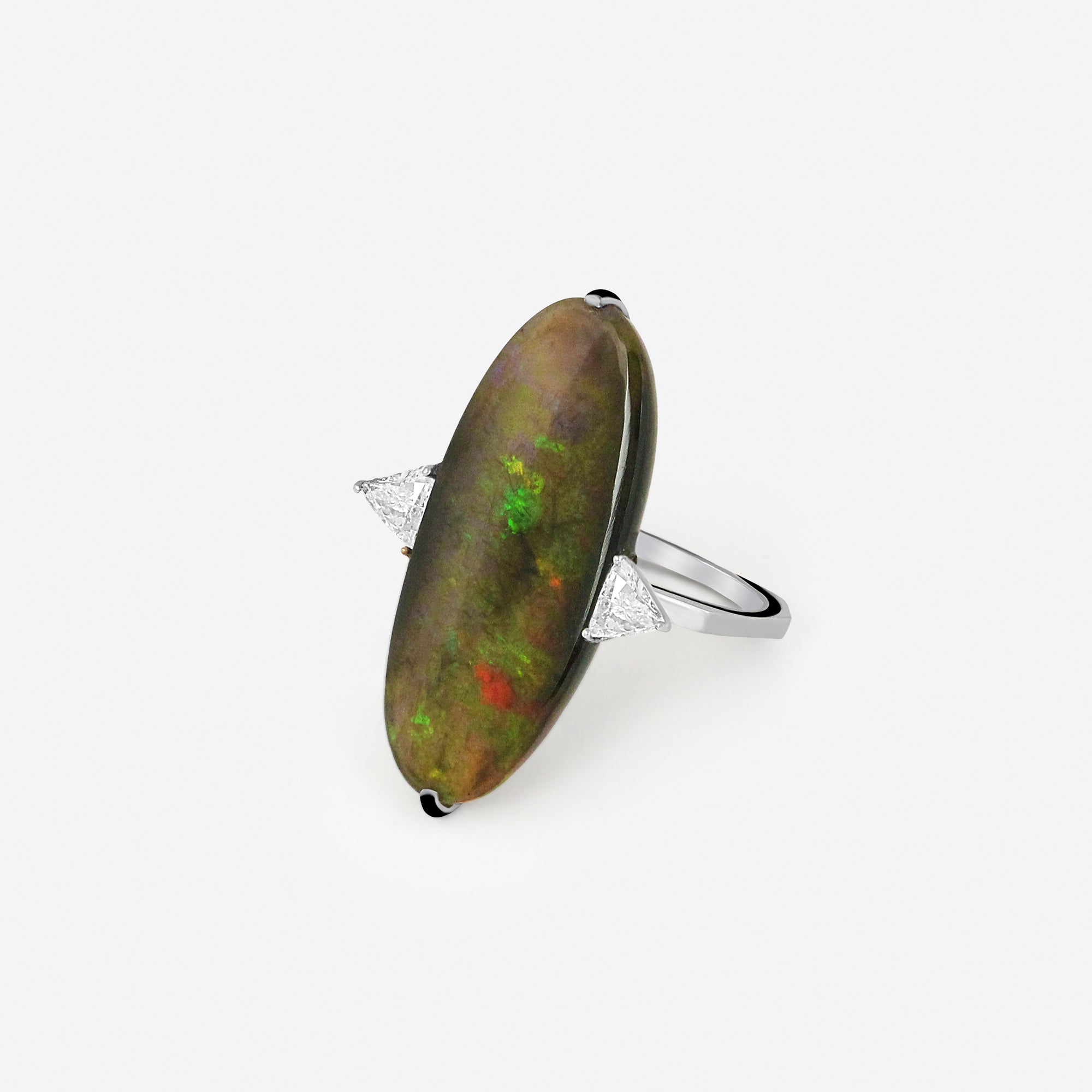 Radiant Opal Aurora Ring