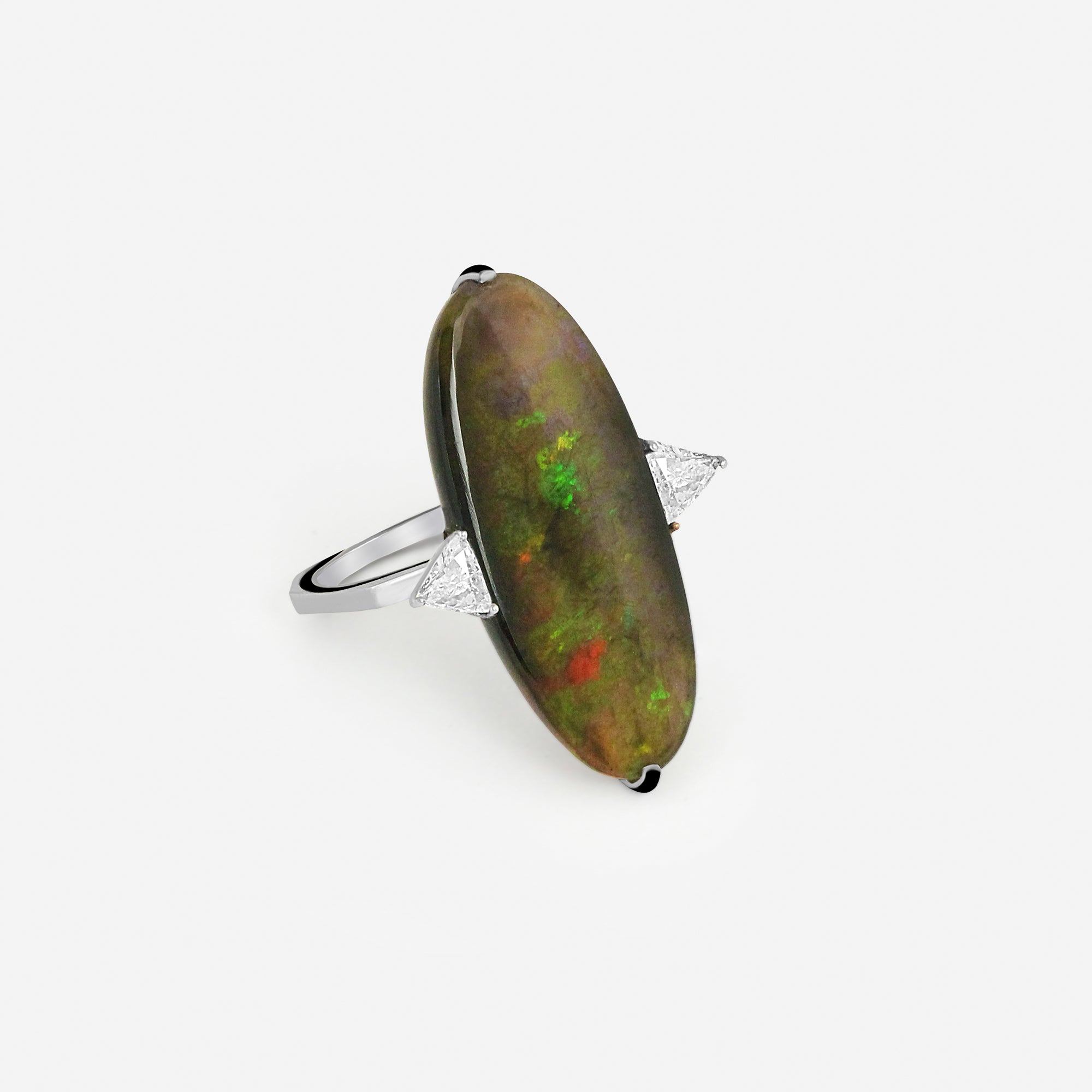 Radiant Opal Aurora Ring