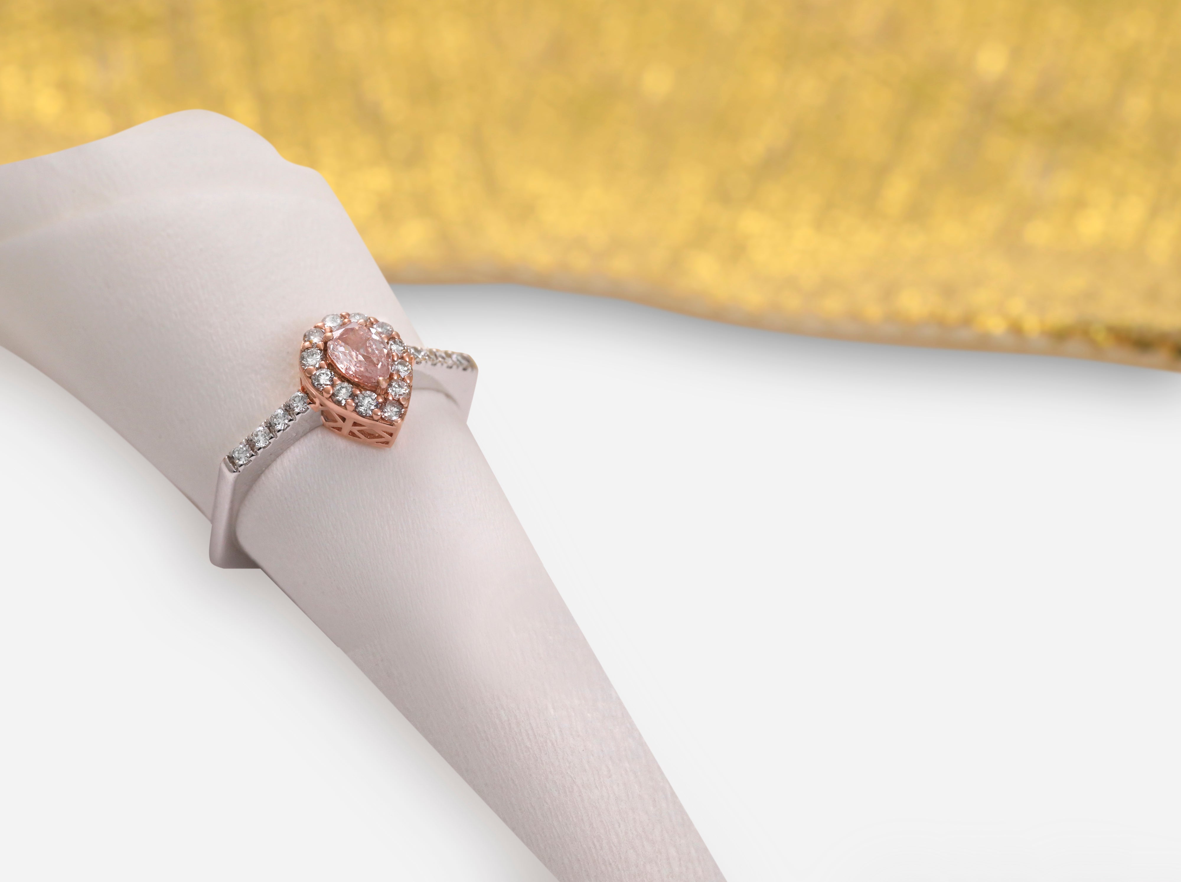 NityaSéra Blush Halo Ring