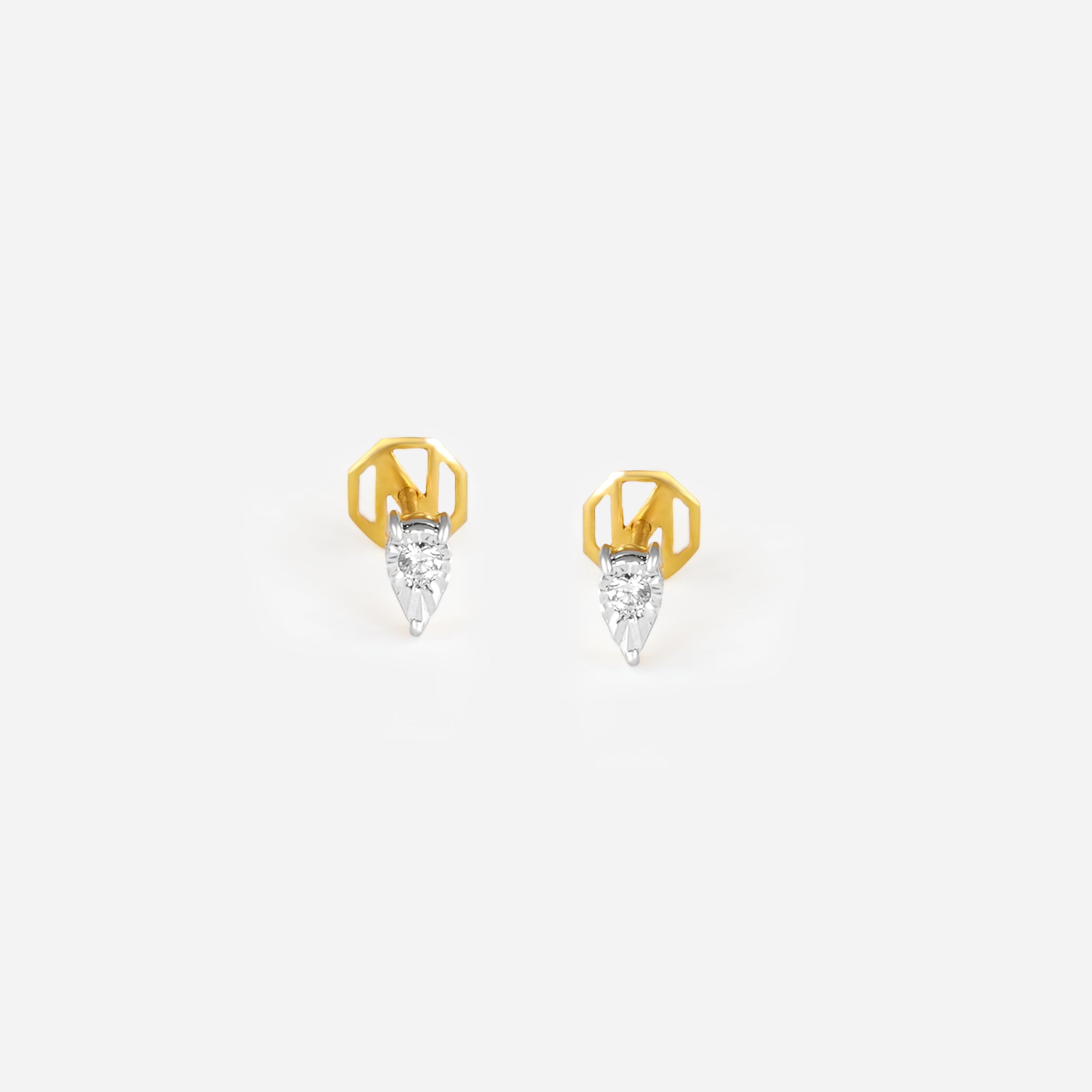 Almond Artistry Earring