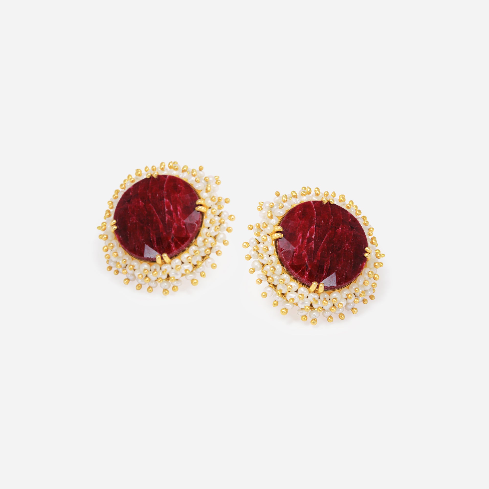 Crimson Majesty Studs