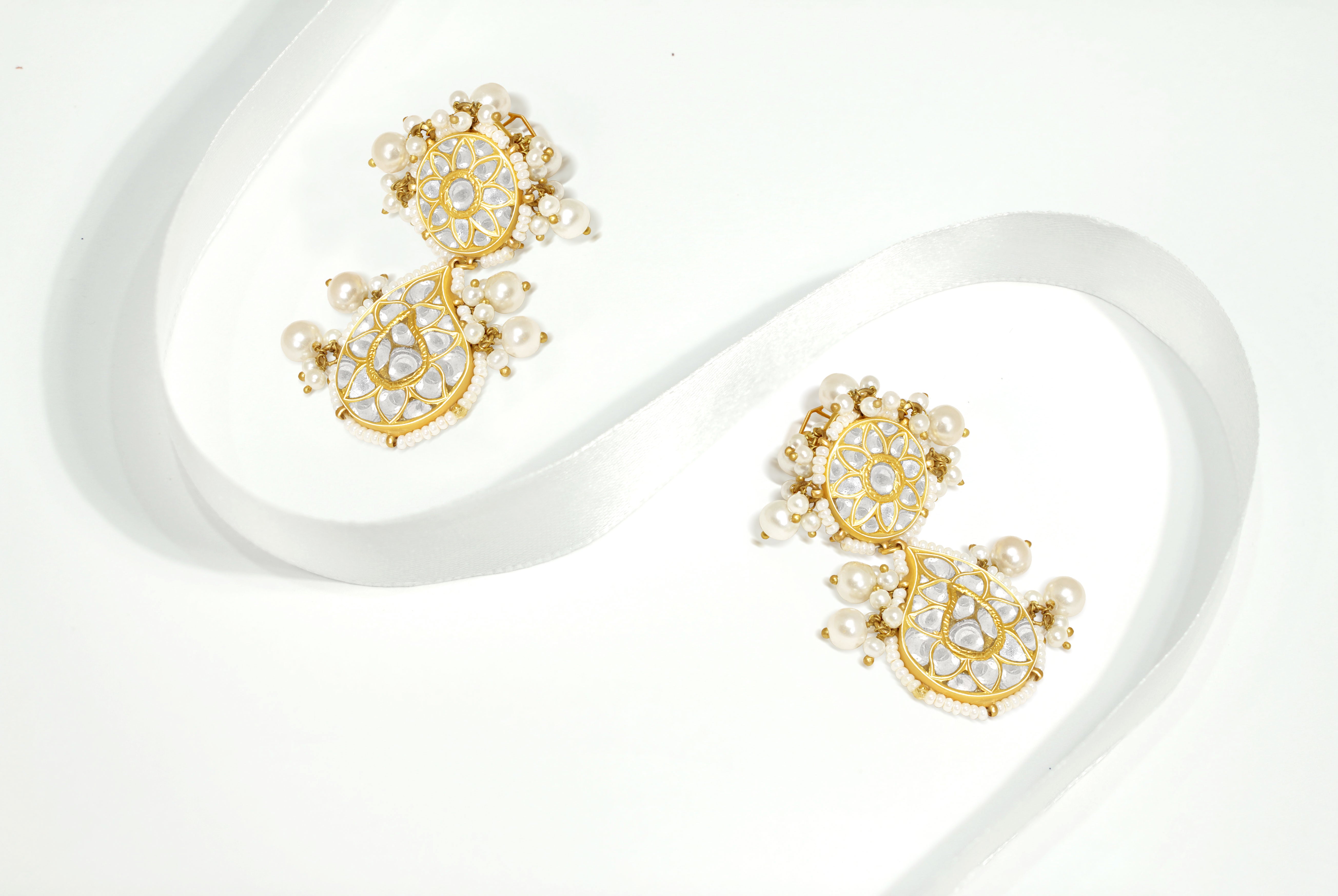 NaïyaDi Pearl Kalika Earrings