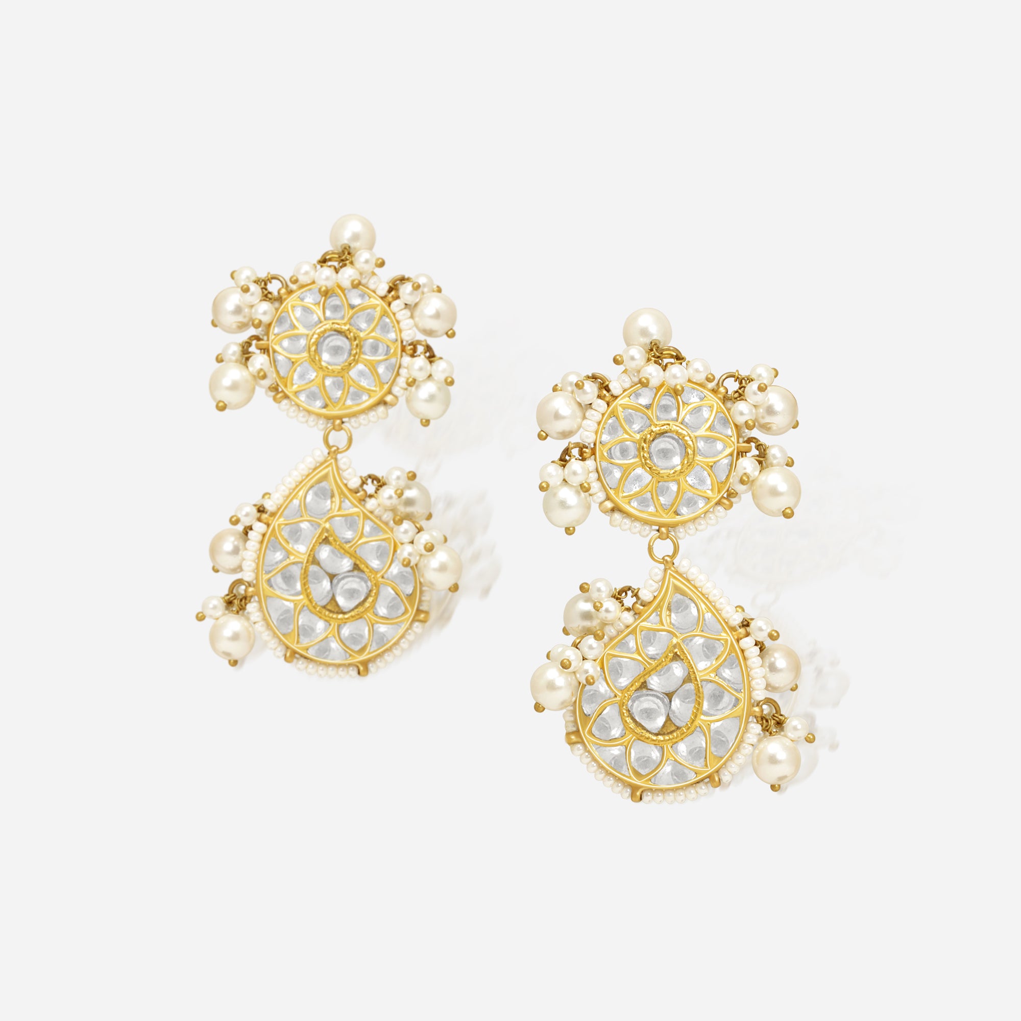 NaïyaDi Pearl Kalika Earrings