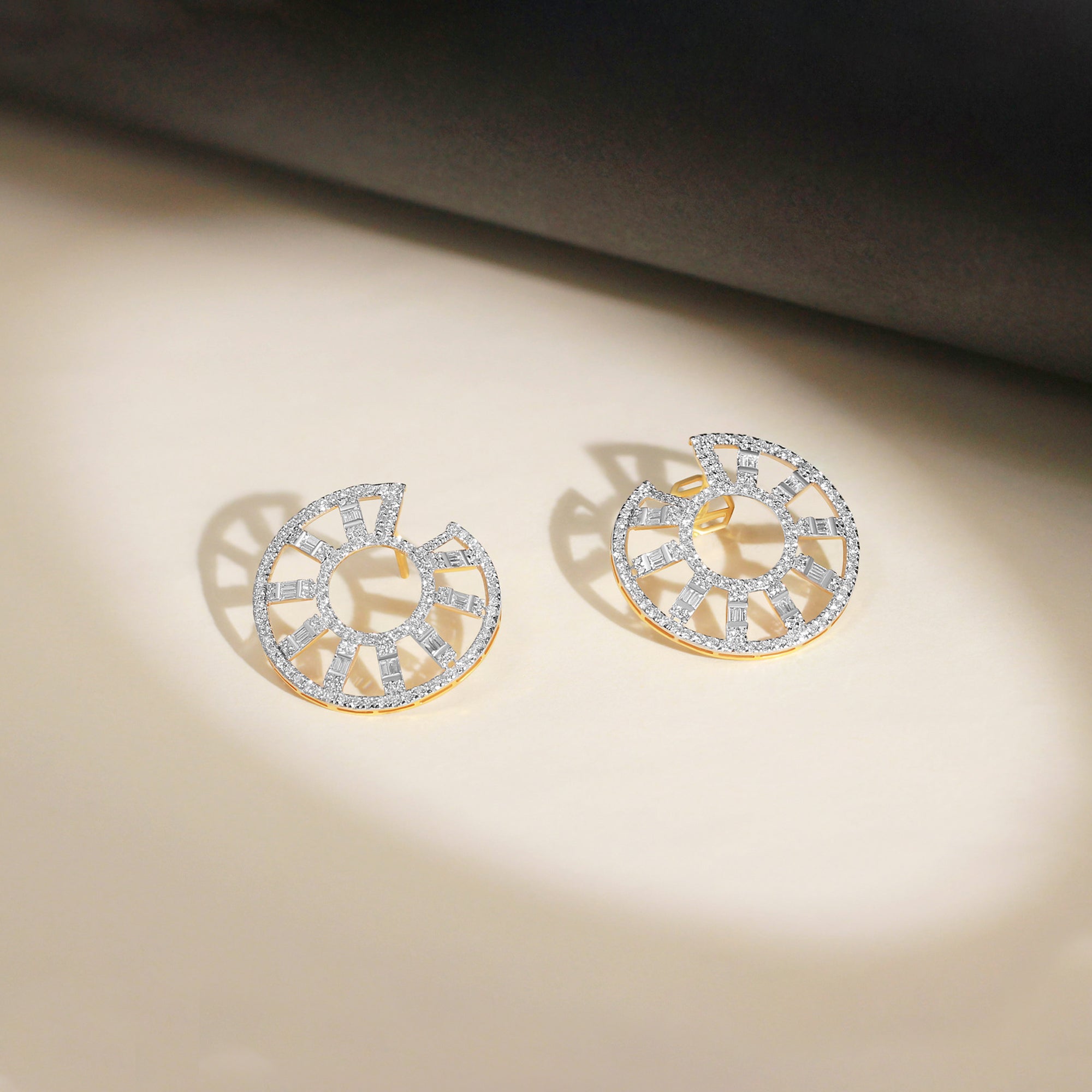 Celestial Horizon Diamond Earrings