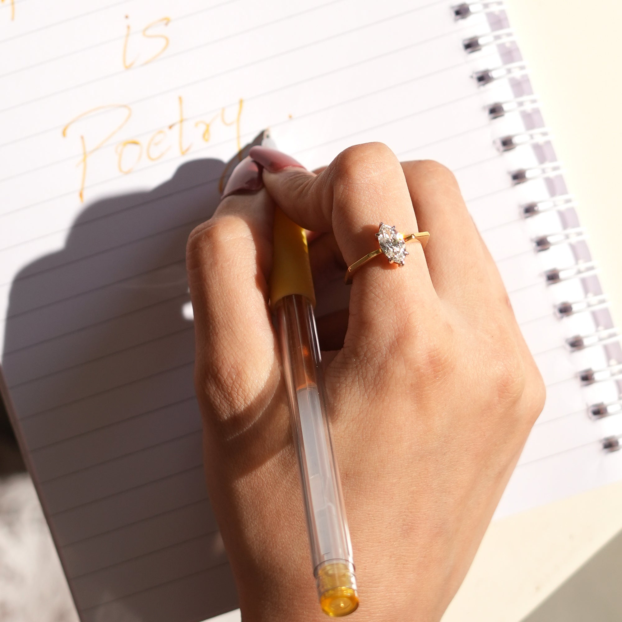 Radiant Solitaire Ring