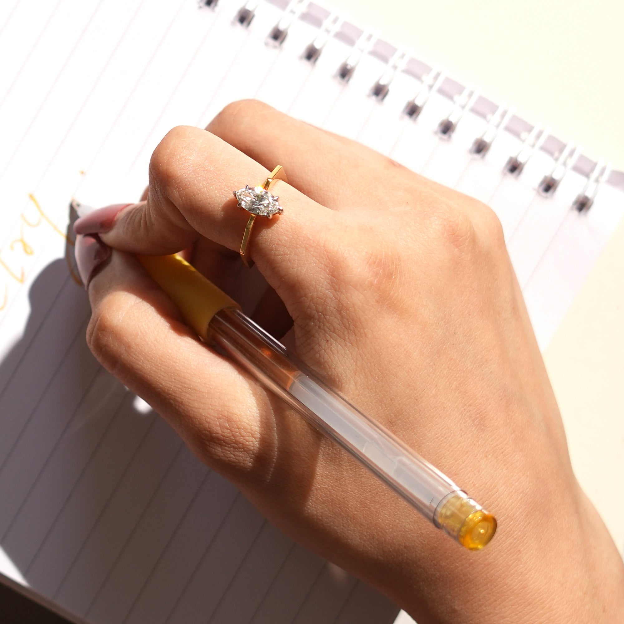 Radiant Solitaire Ring