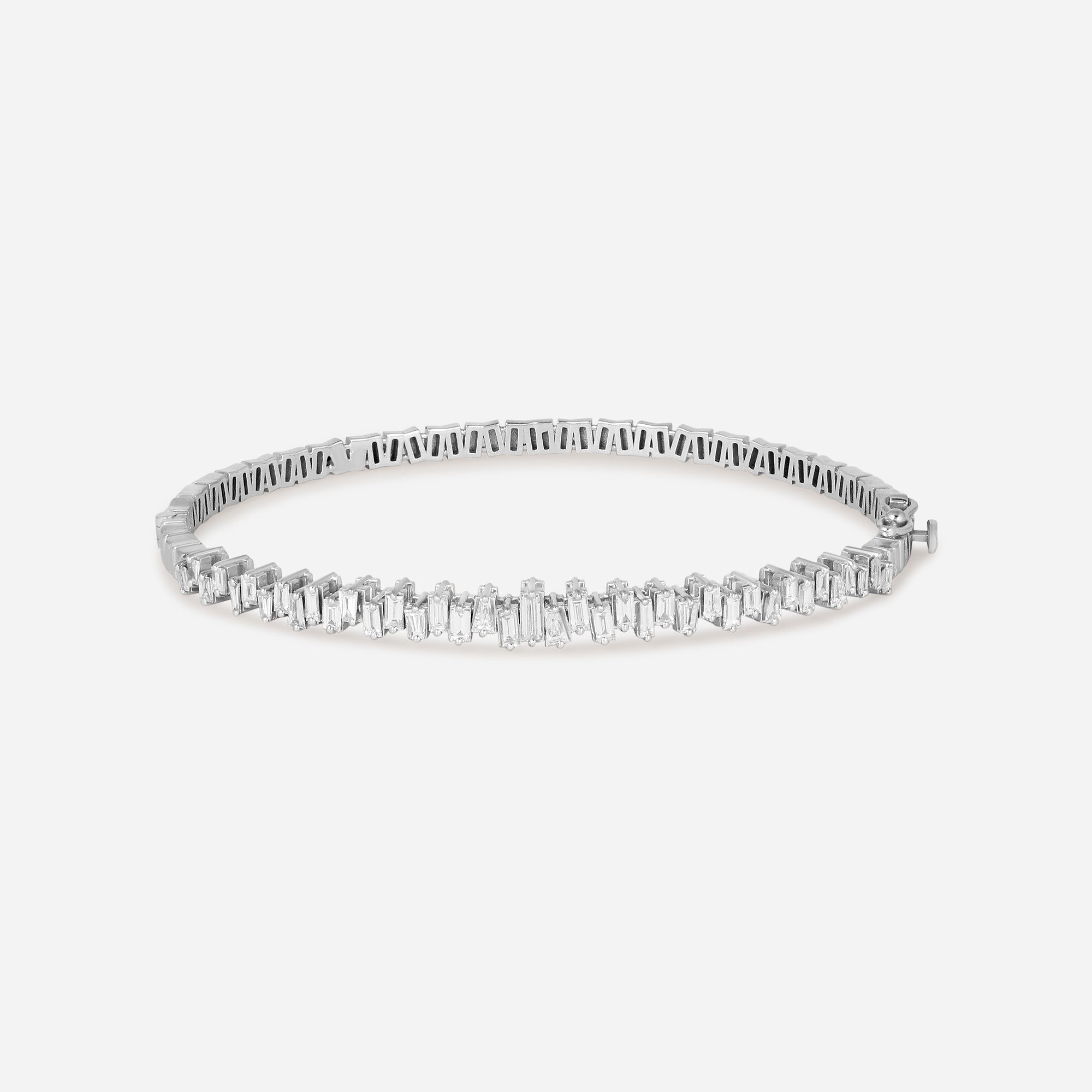 Crystal Ice Diamond Bangle