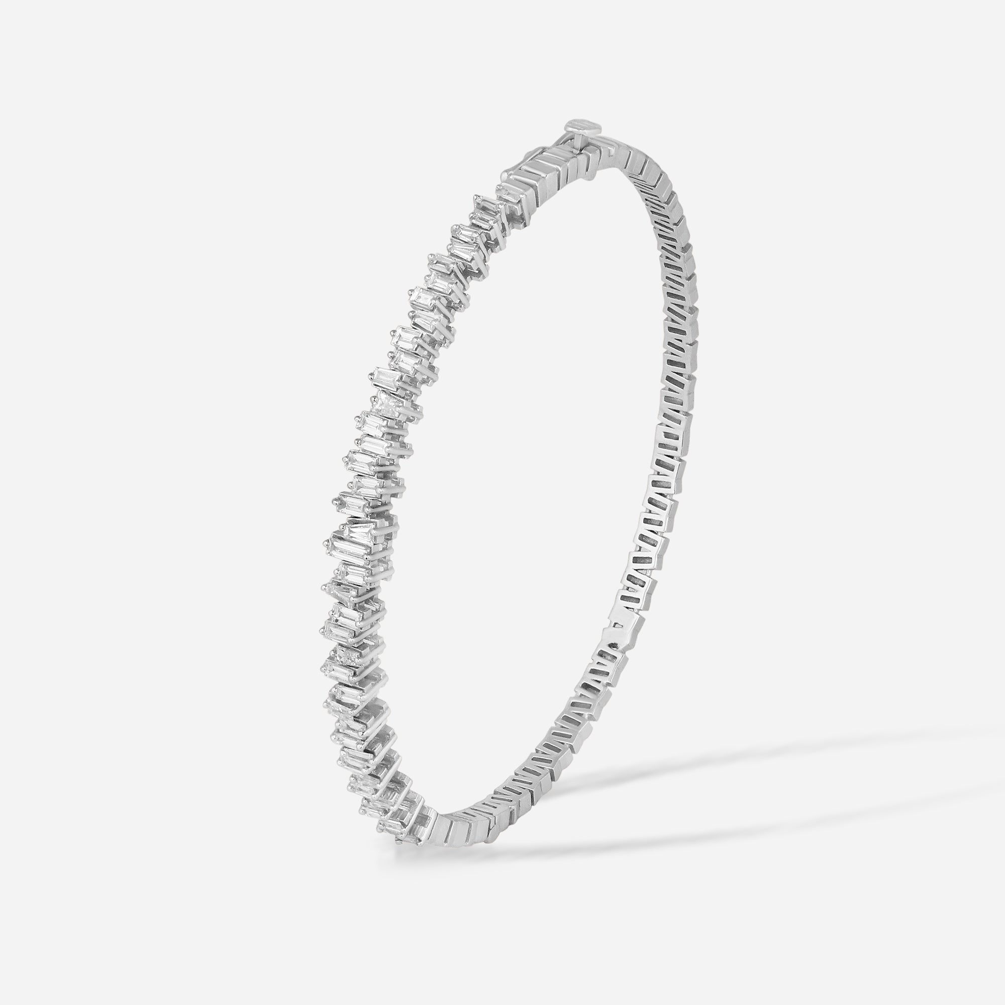 Crystal Ice Diamond Bangle