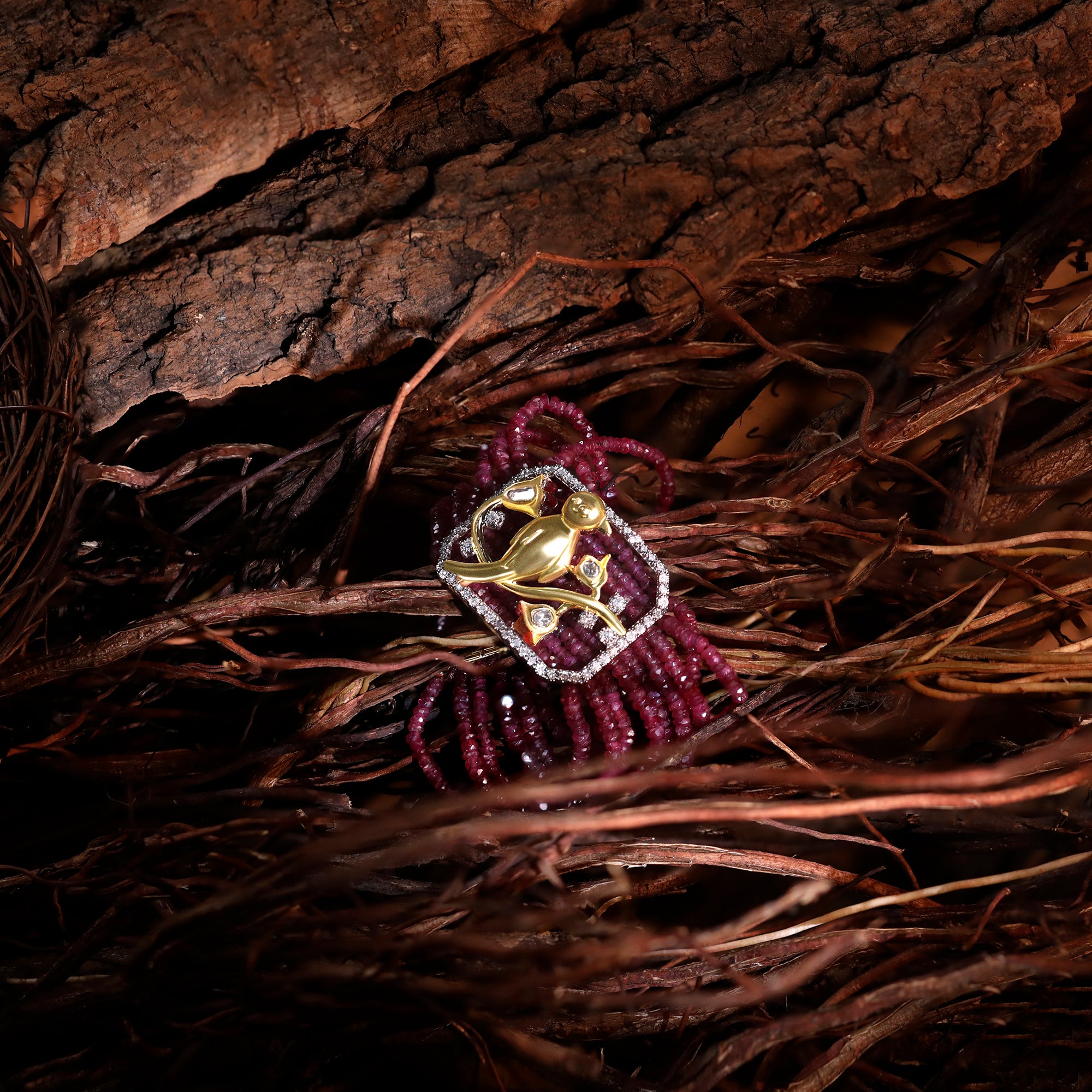 NaïyaDi Ruby Cuff