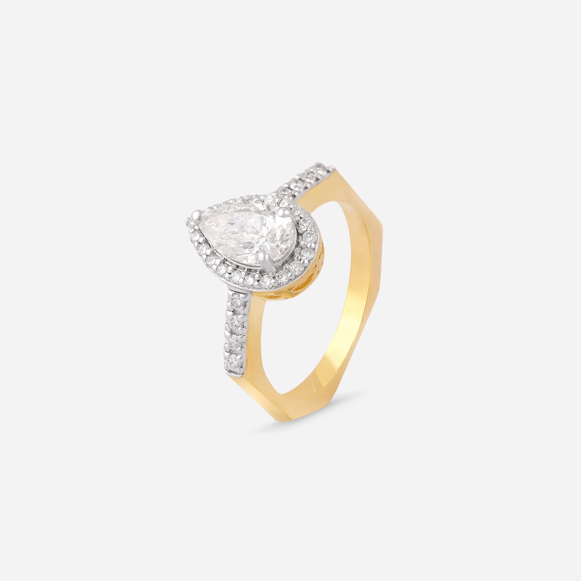 Drop Of Shimmer Ring