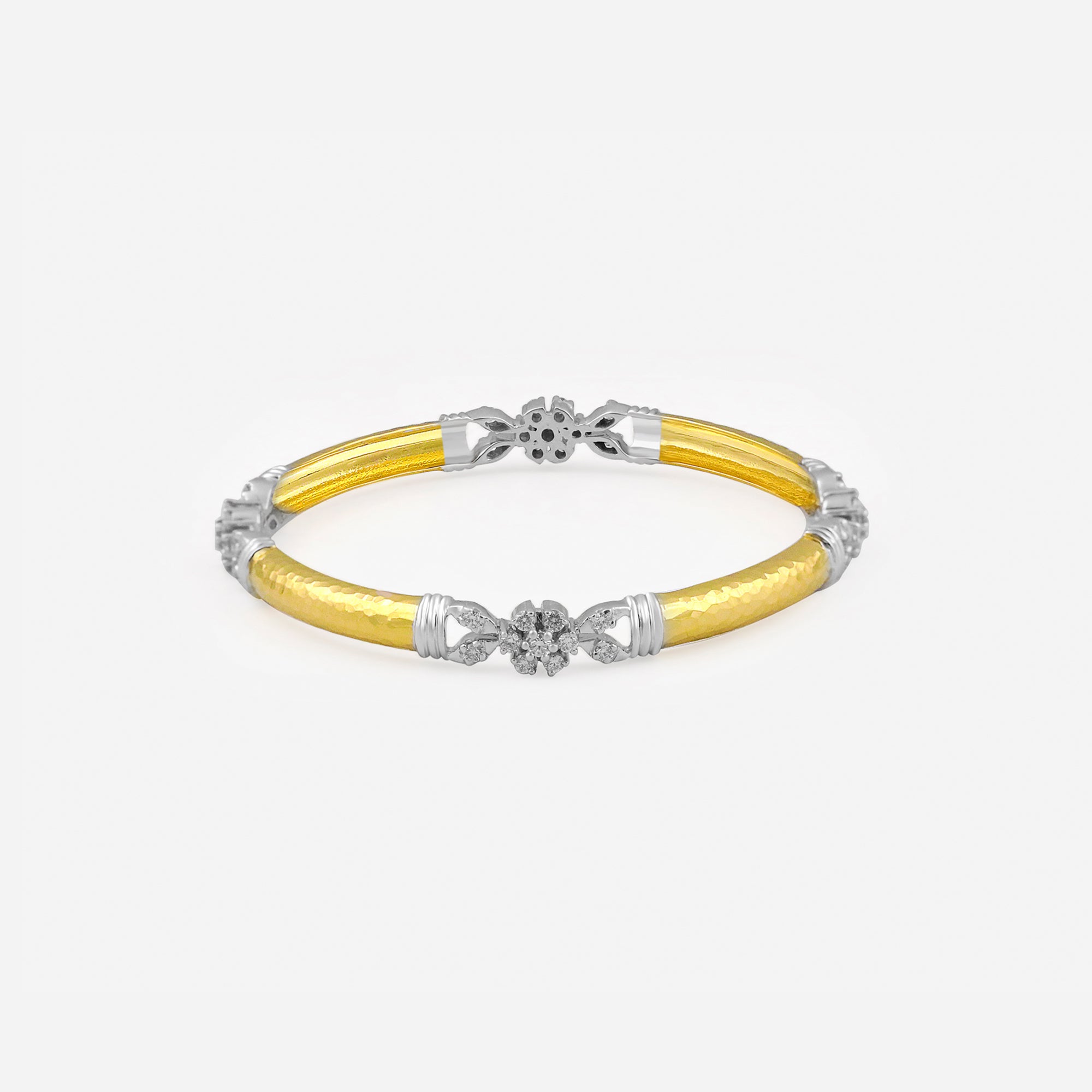 Aria Dual-Tone Harmony Bangle
