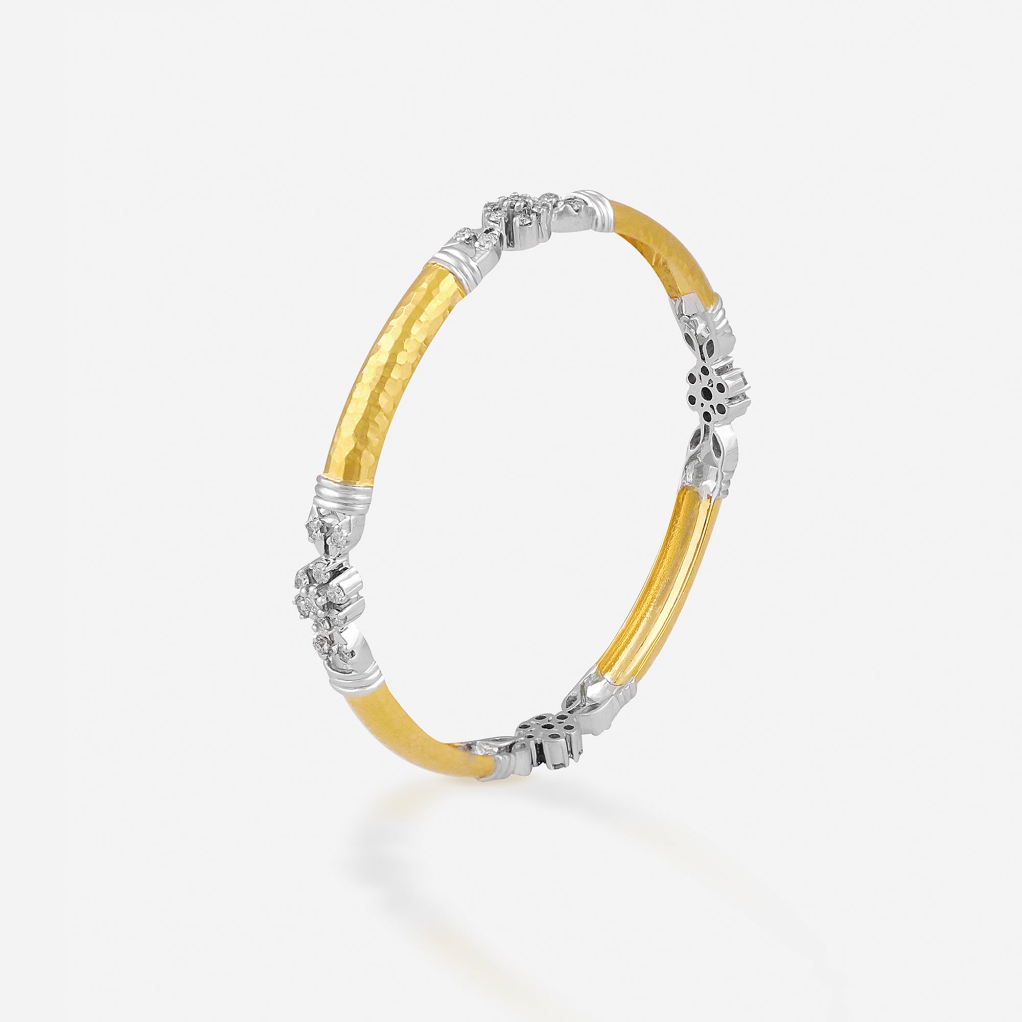 Aria Dual-Tone Harmony Bangle
