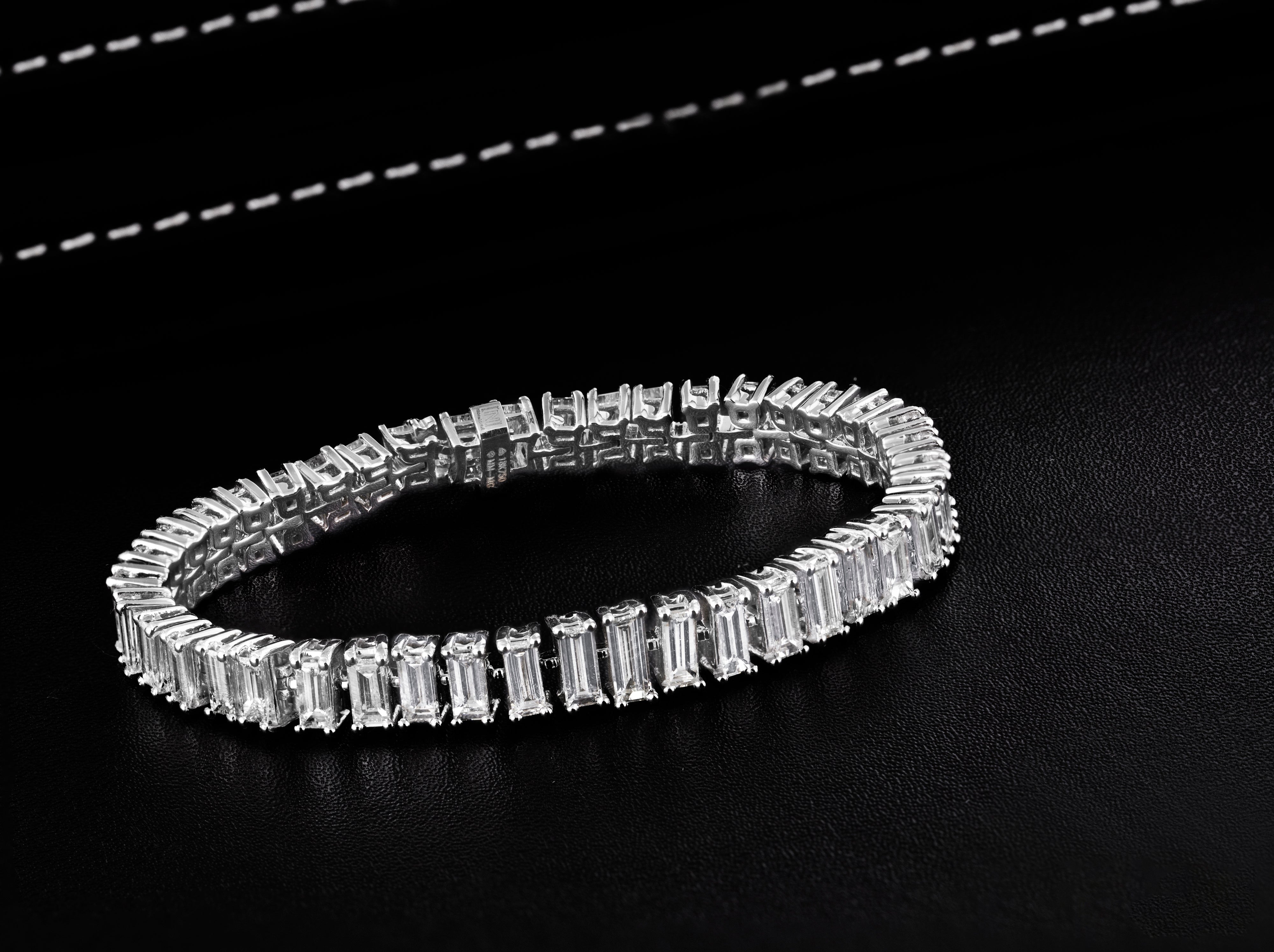 Sterling Silver Tennis Bracelet