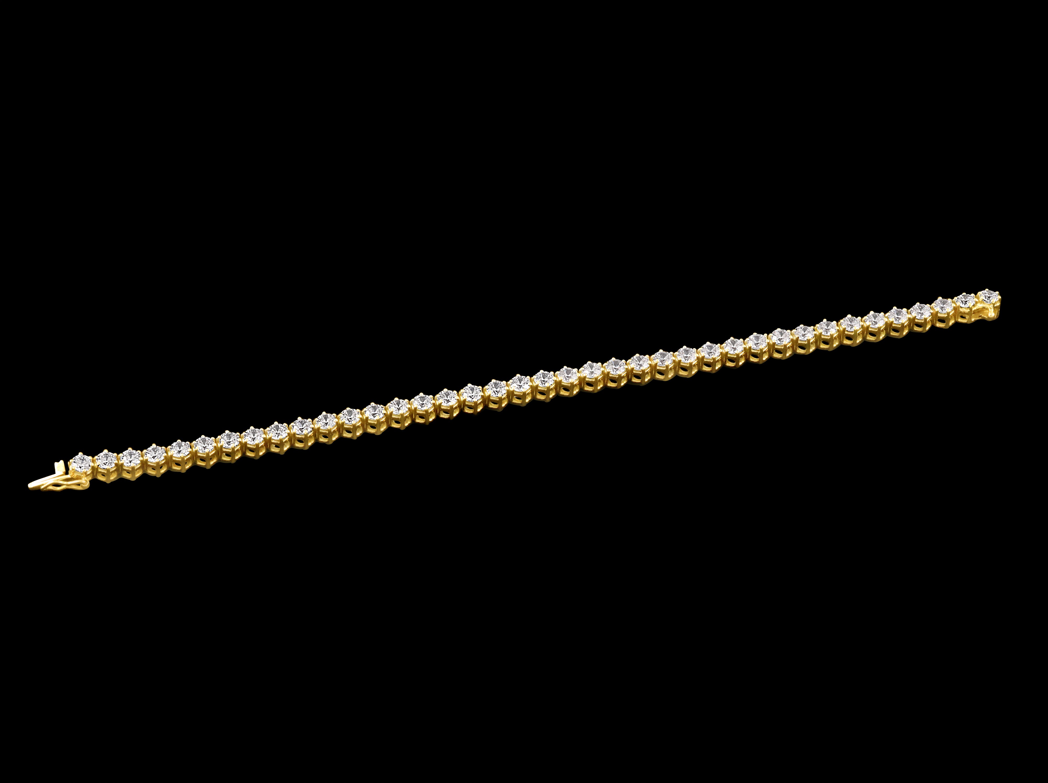 NaazVará Classic Diamond Tennis Bracelet