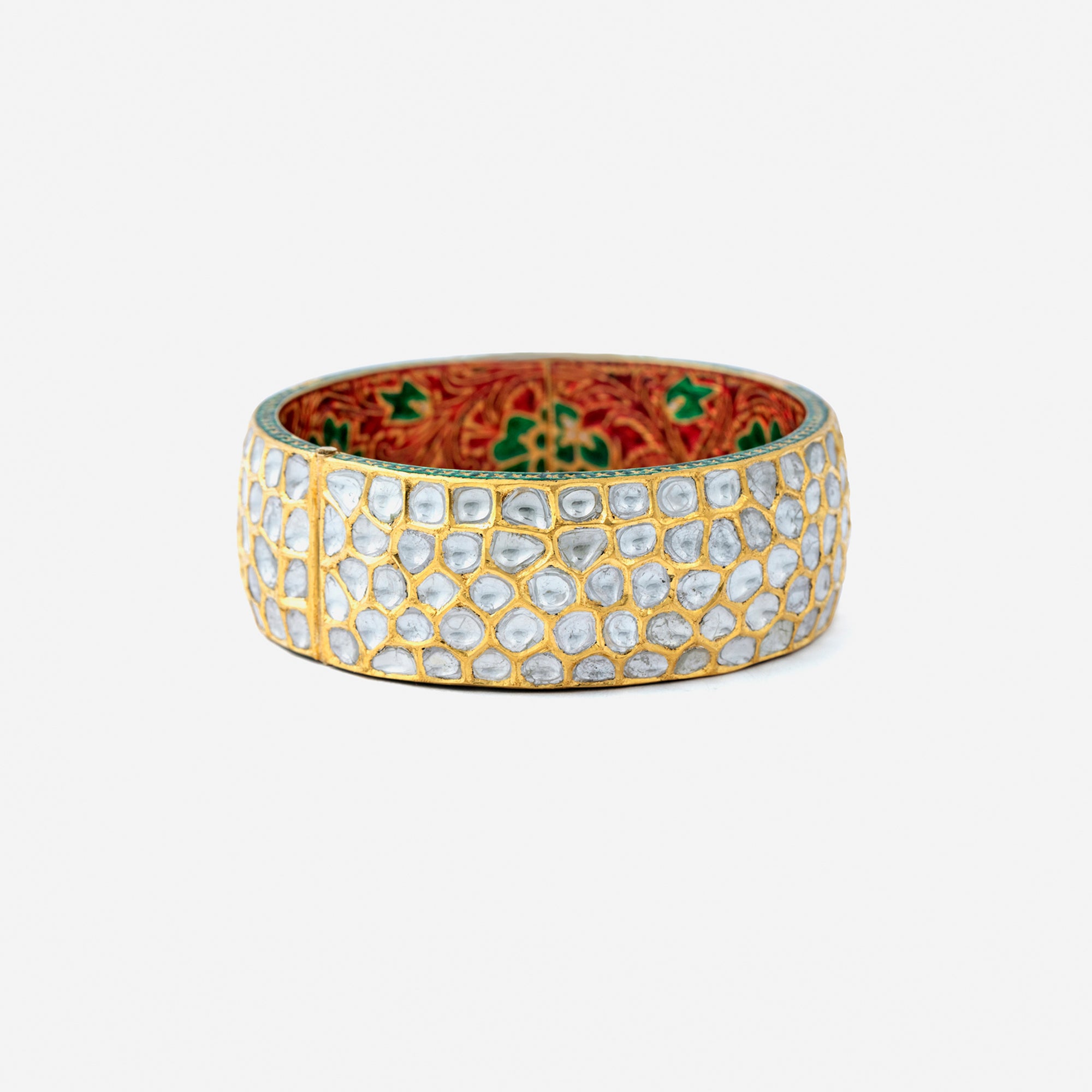 Mehreen Kundan Enamel Bangle