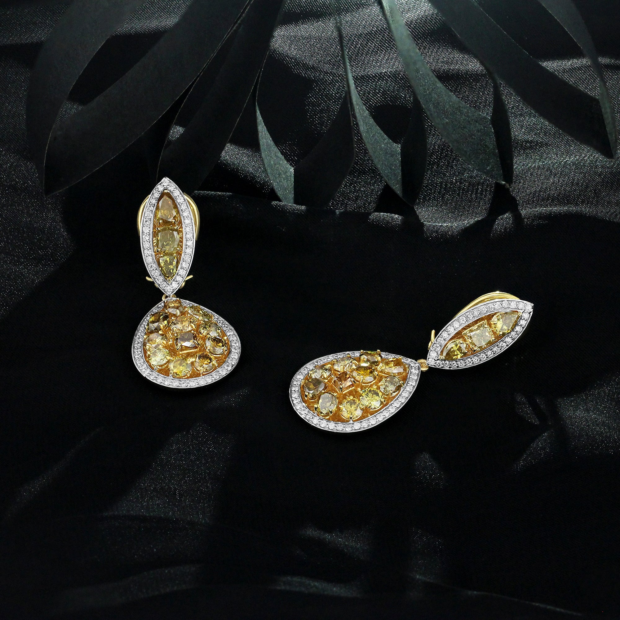 Sunshine Petal Earrings