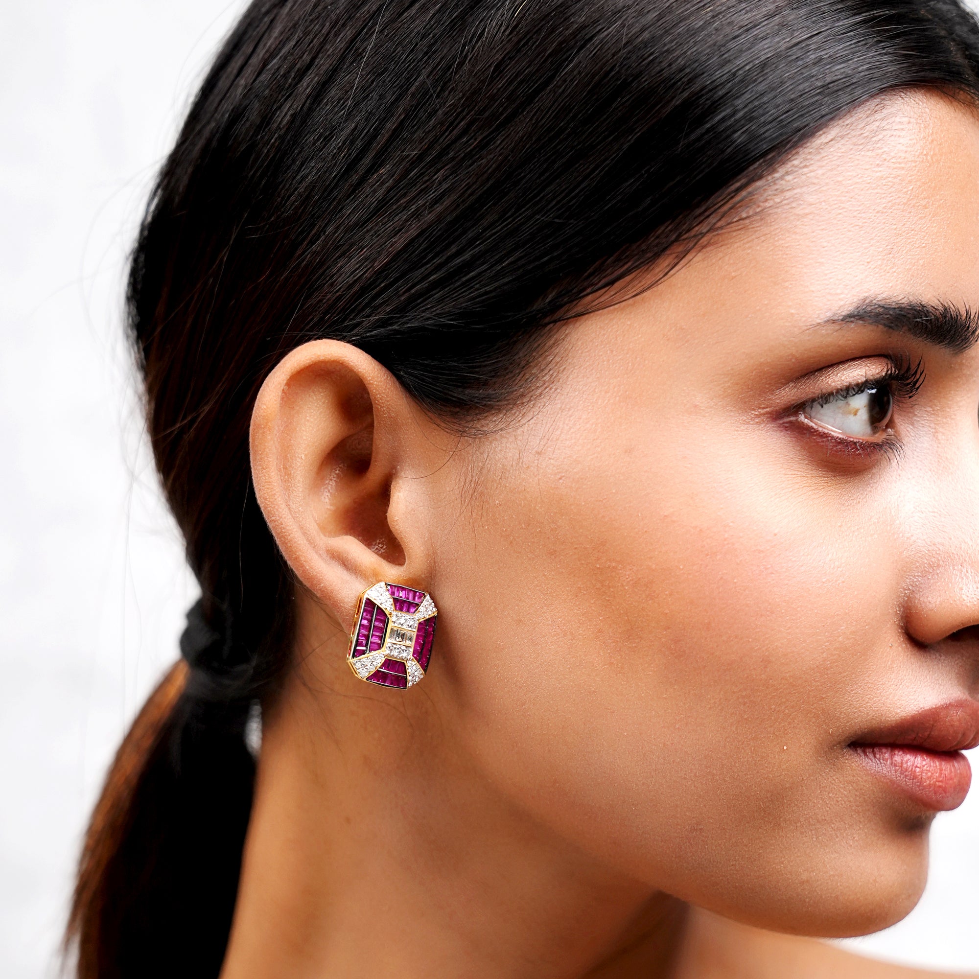 Crimson Majesty Earrings