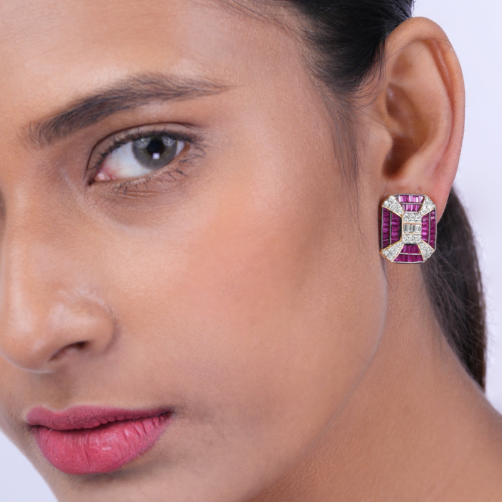 Crimson Majesty Earrings