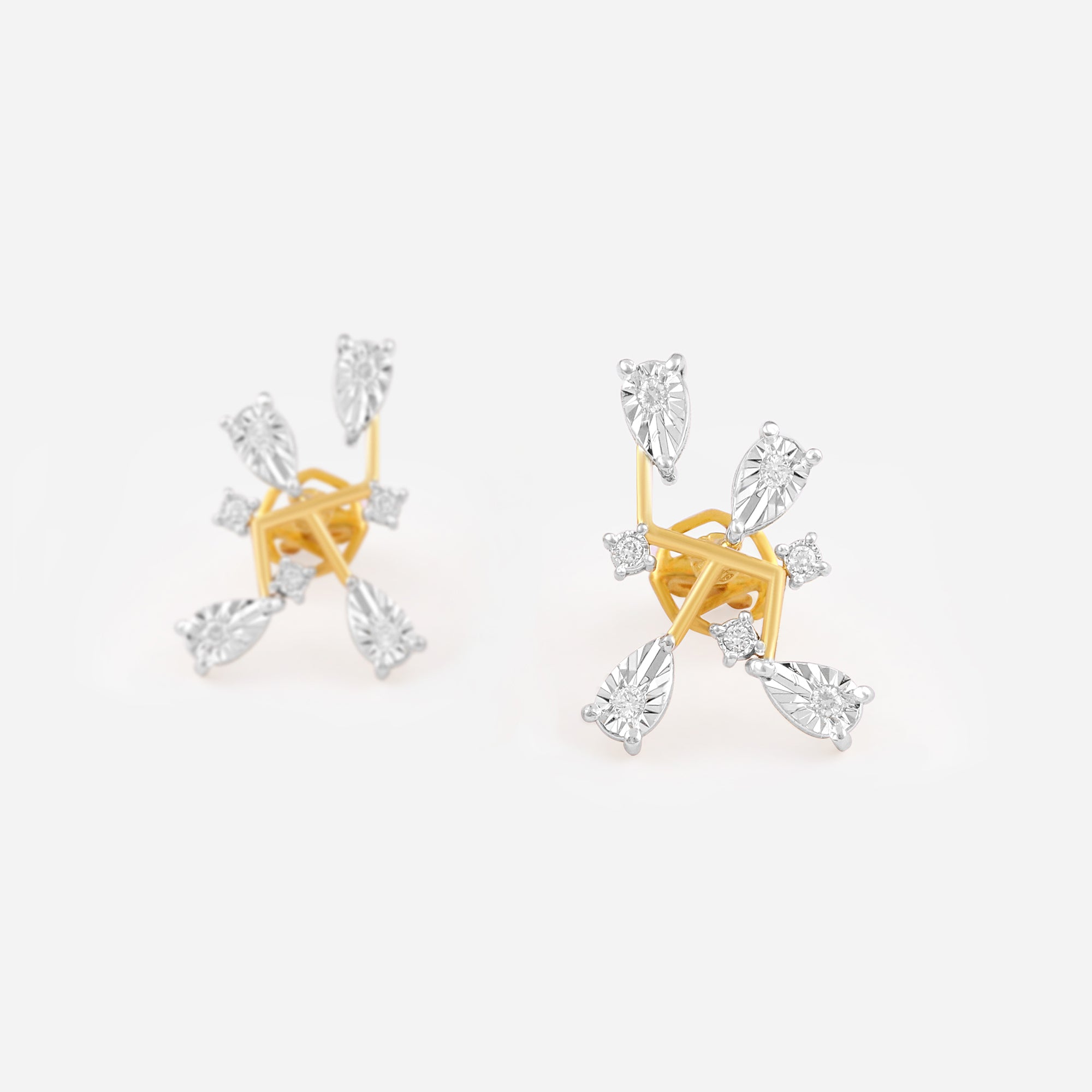 Marquise Petal Sparkle Earrings