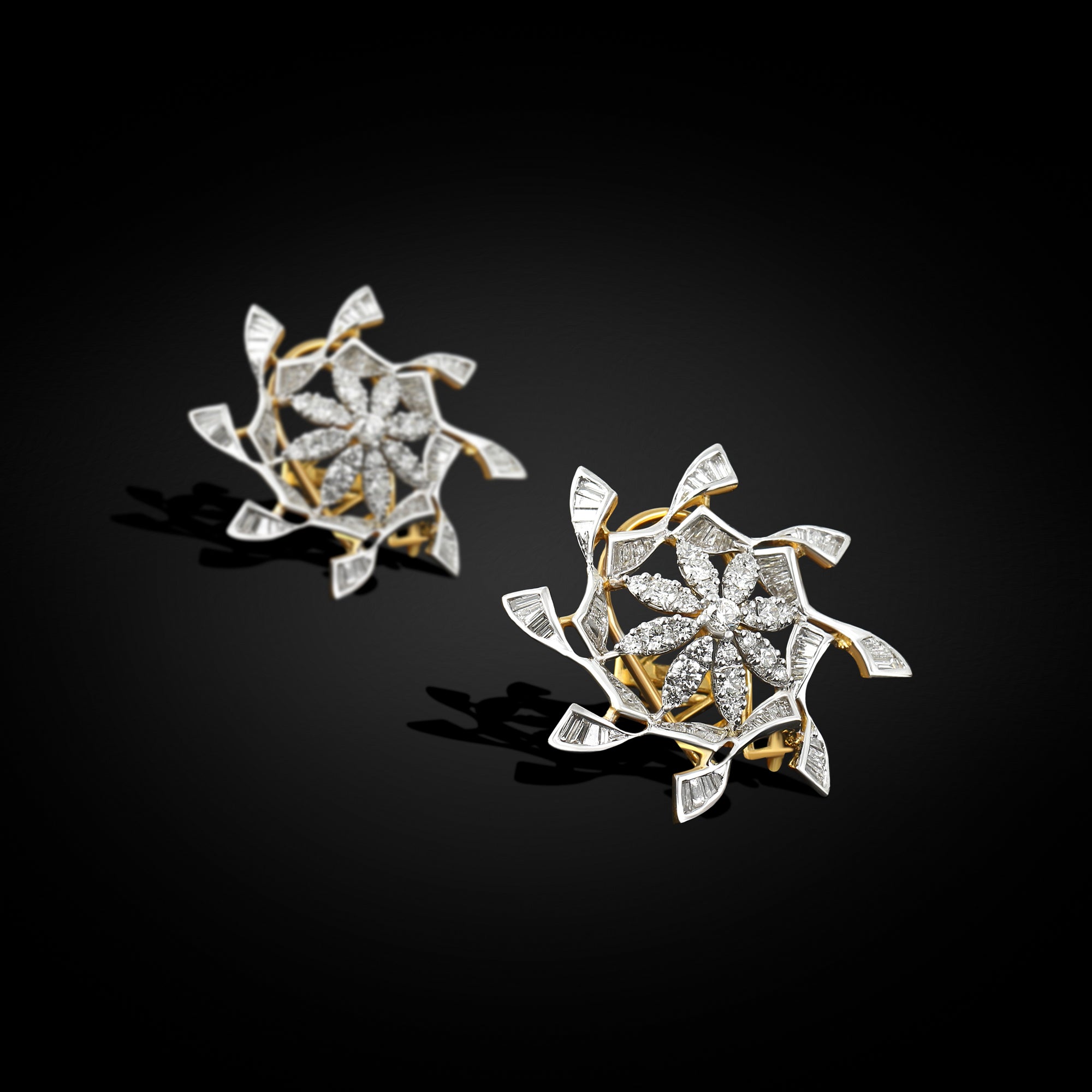 Celestia Bloom Diamond Studs
