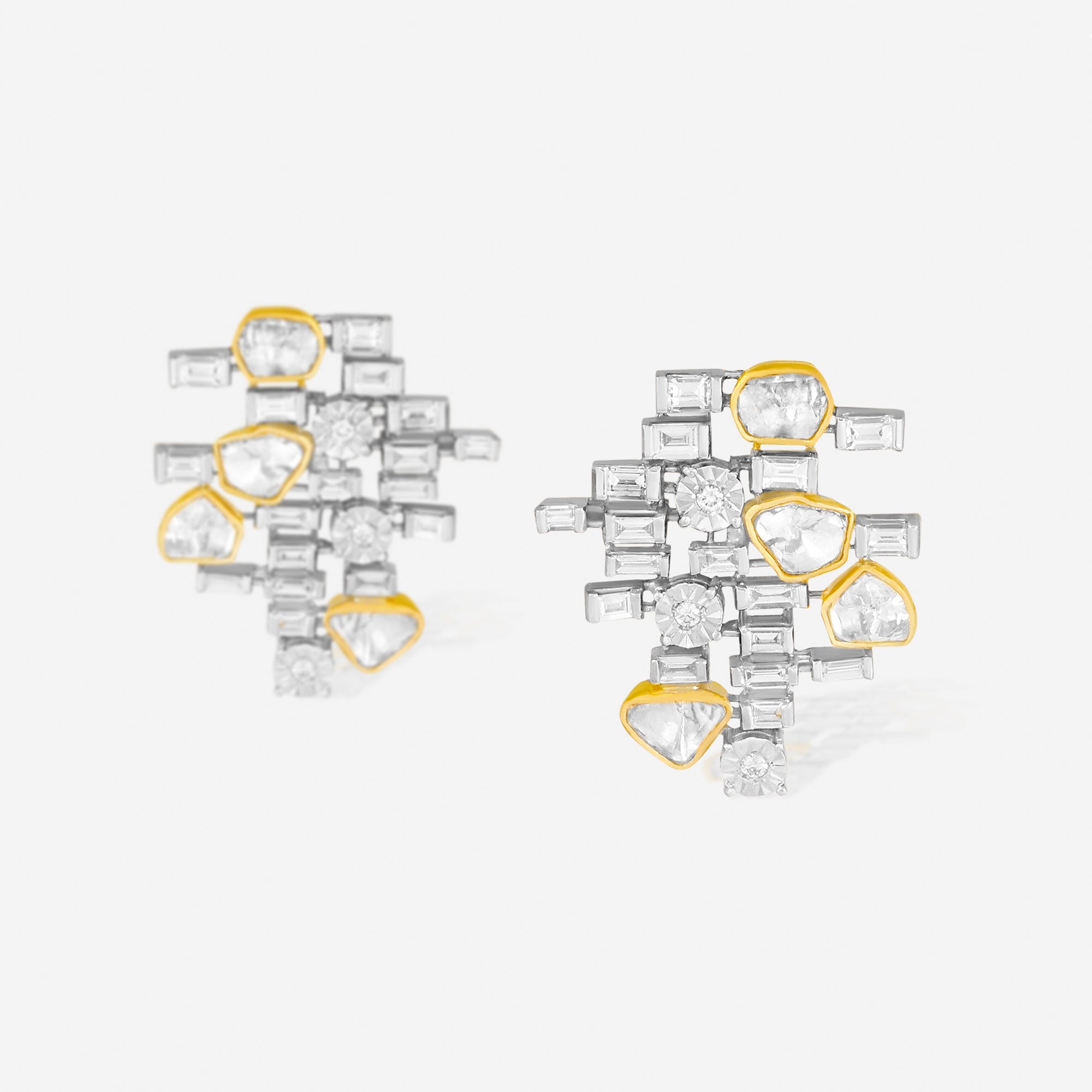 Aurora Mosaic Diamond Earrings