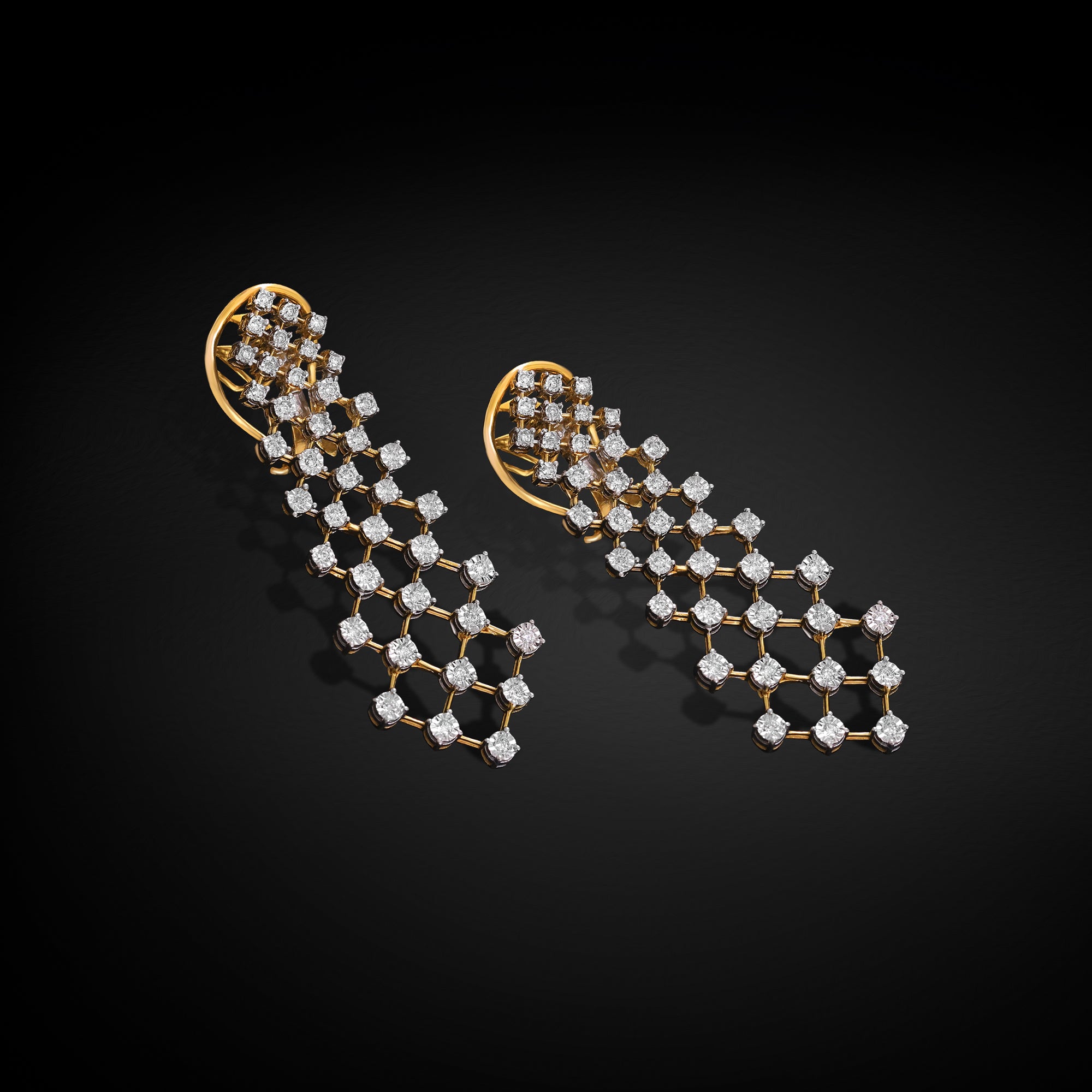 Celestial Ripple Hoops