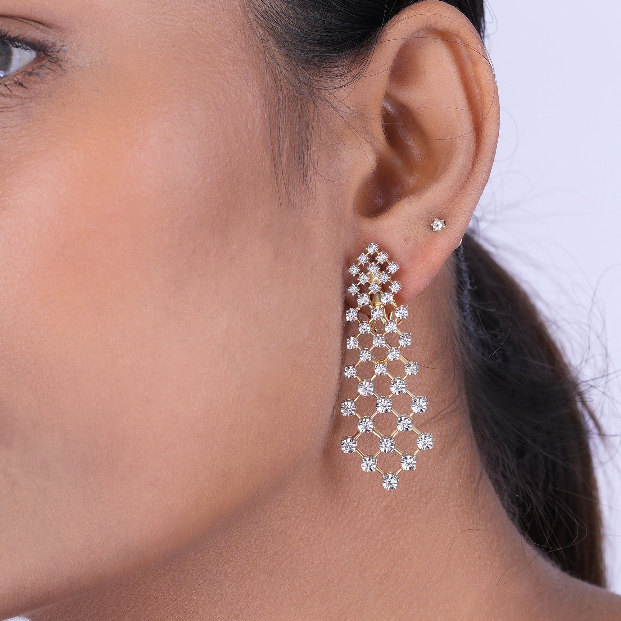 Celestial Ripple Hoops