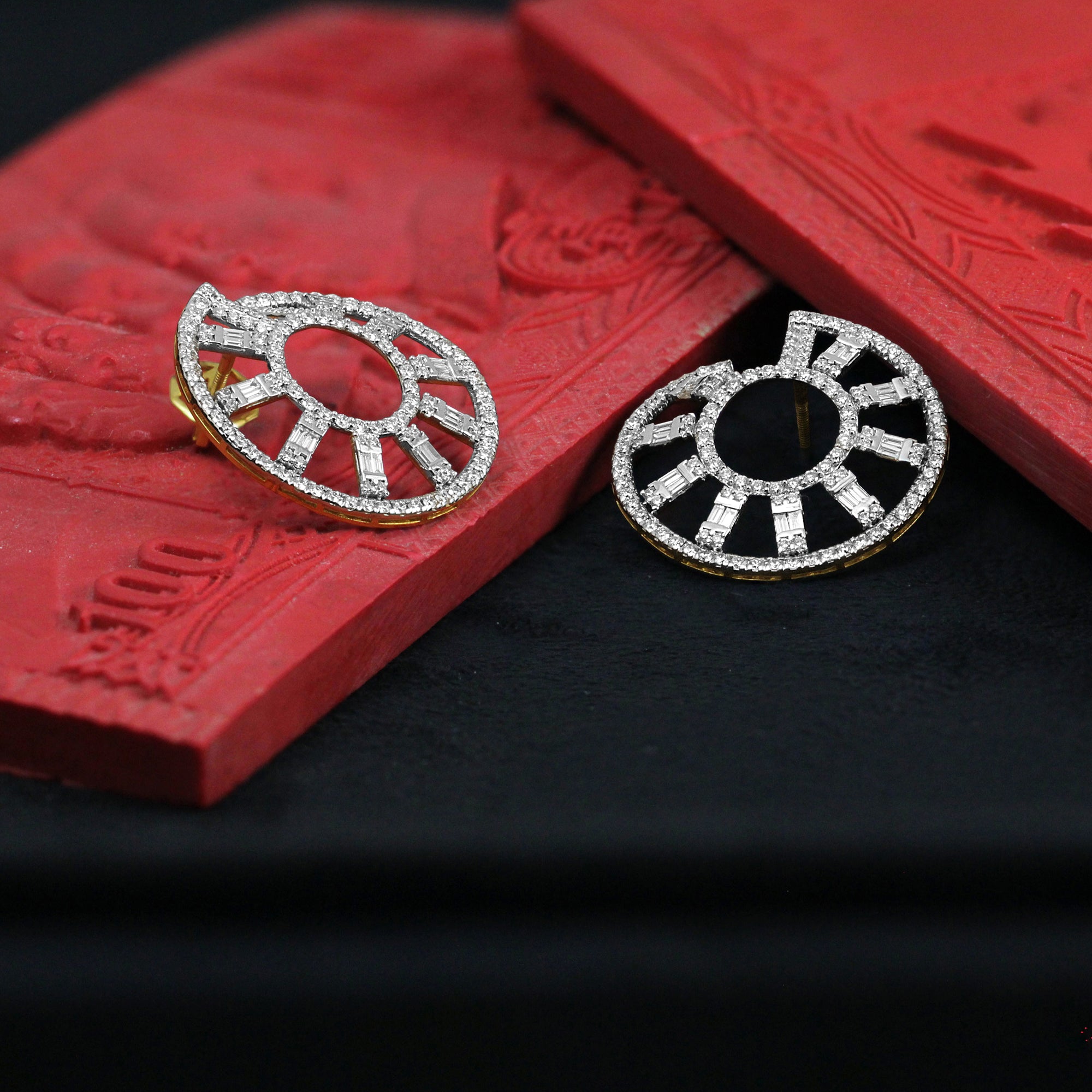 Celestial Horizon Diamond Earrings