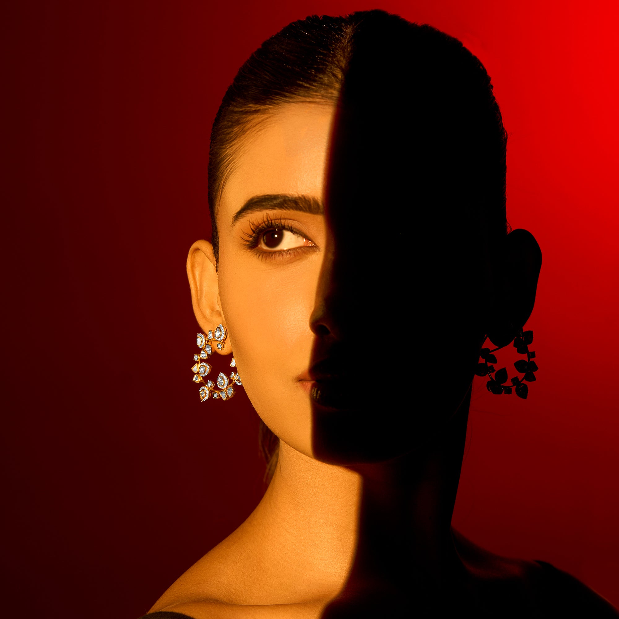 Petal Radiance Hoops