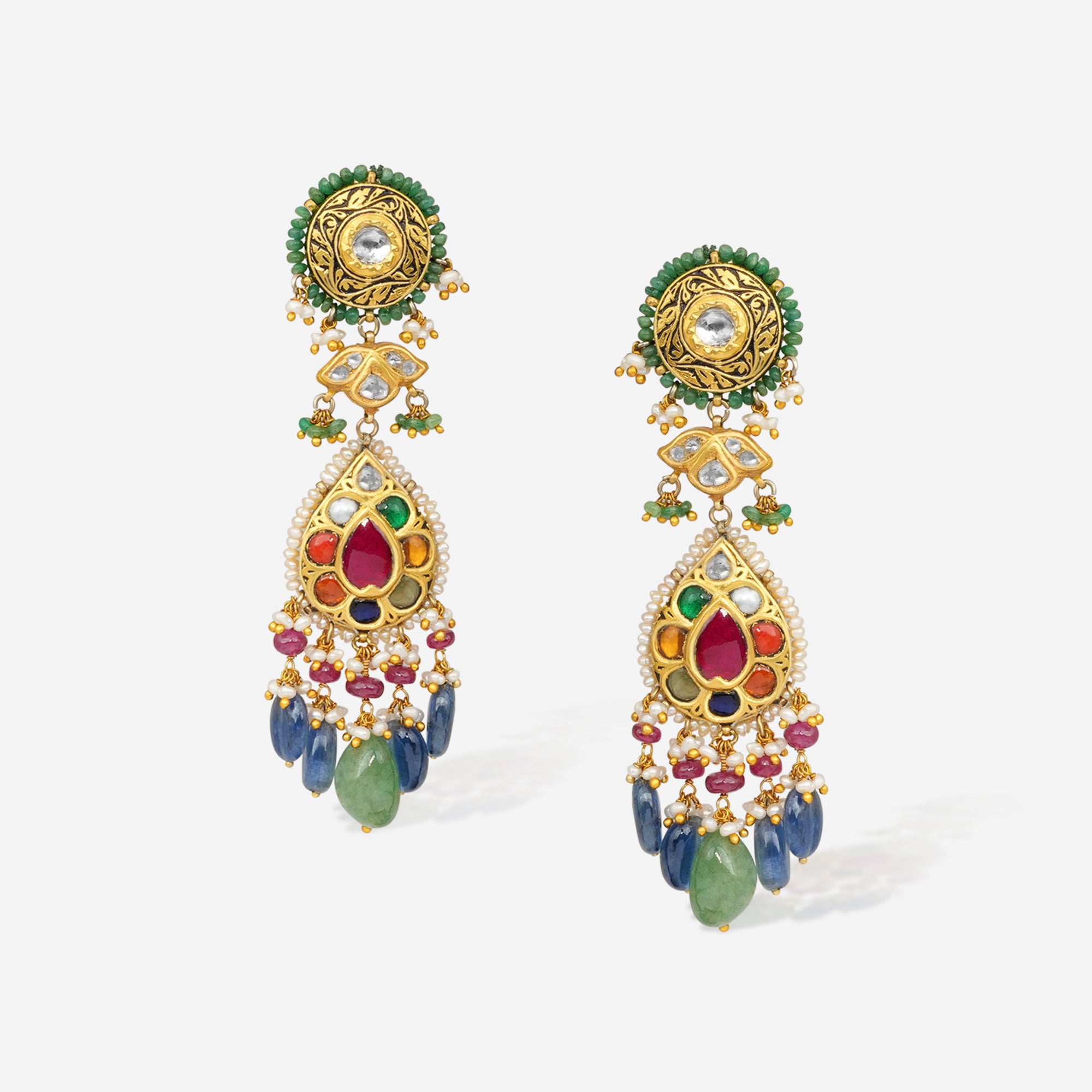 NavaChará Leela Chandrika Earrings