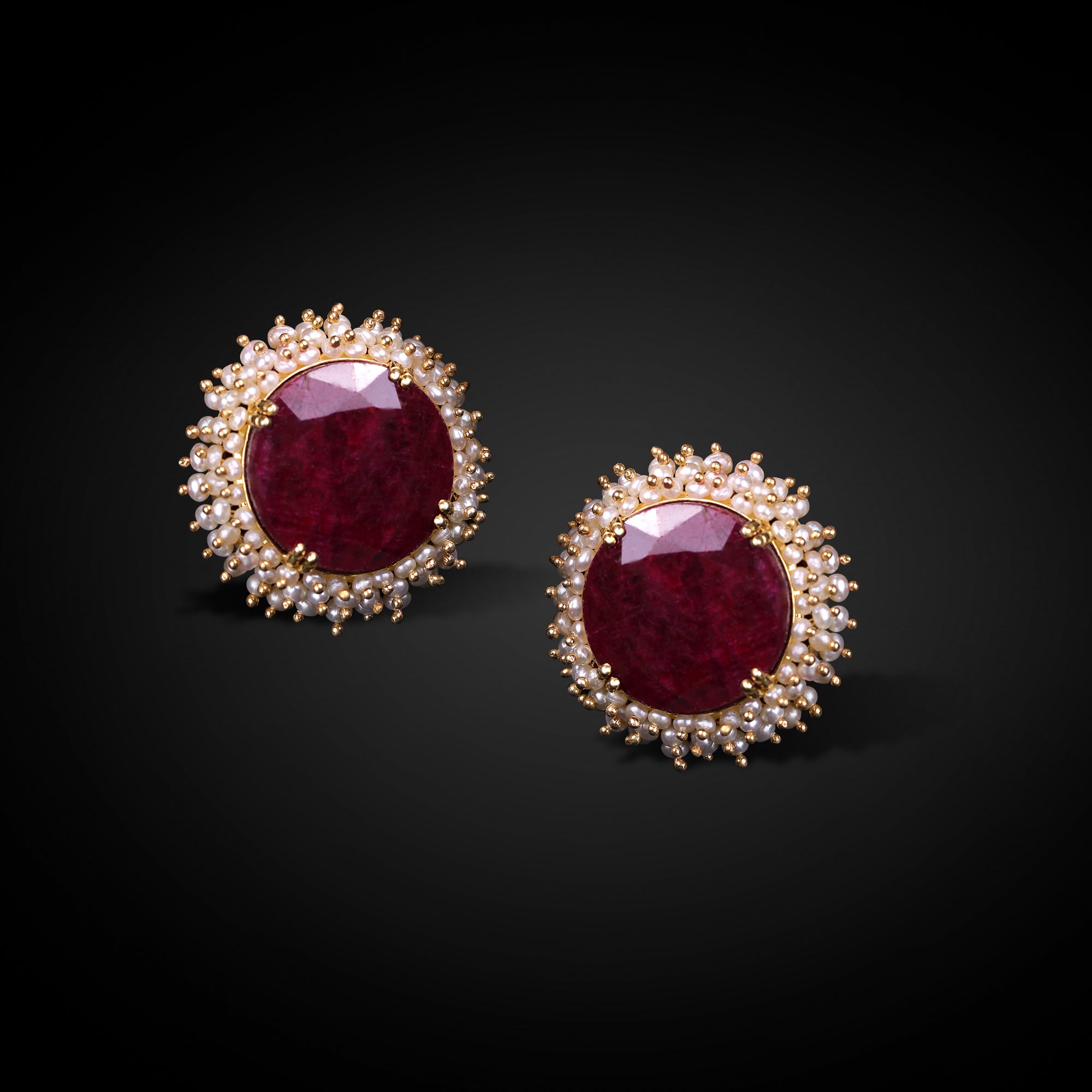 Crimson Majesty Studs