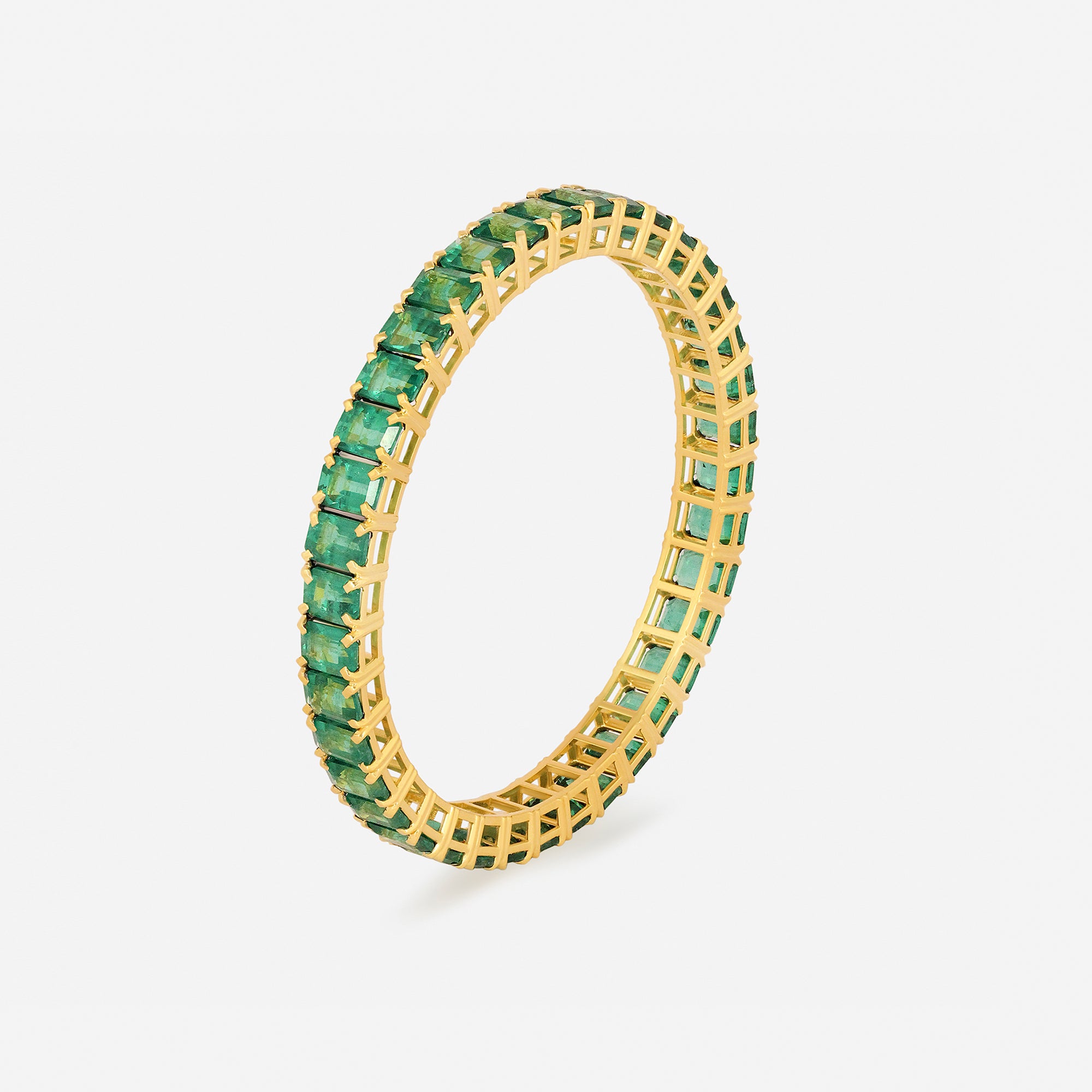 Esmera Emerald Line Bangle