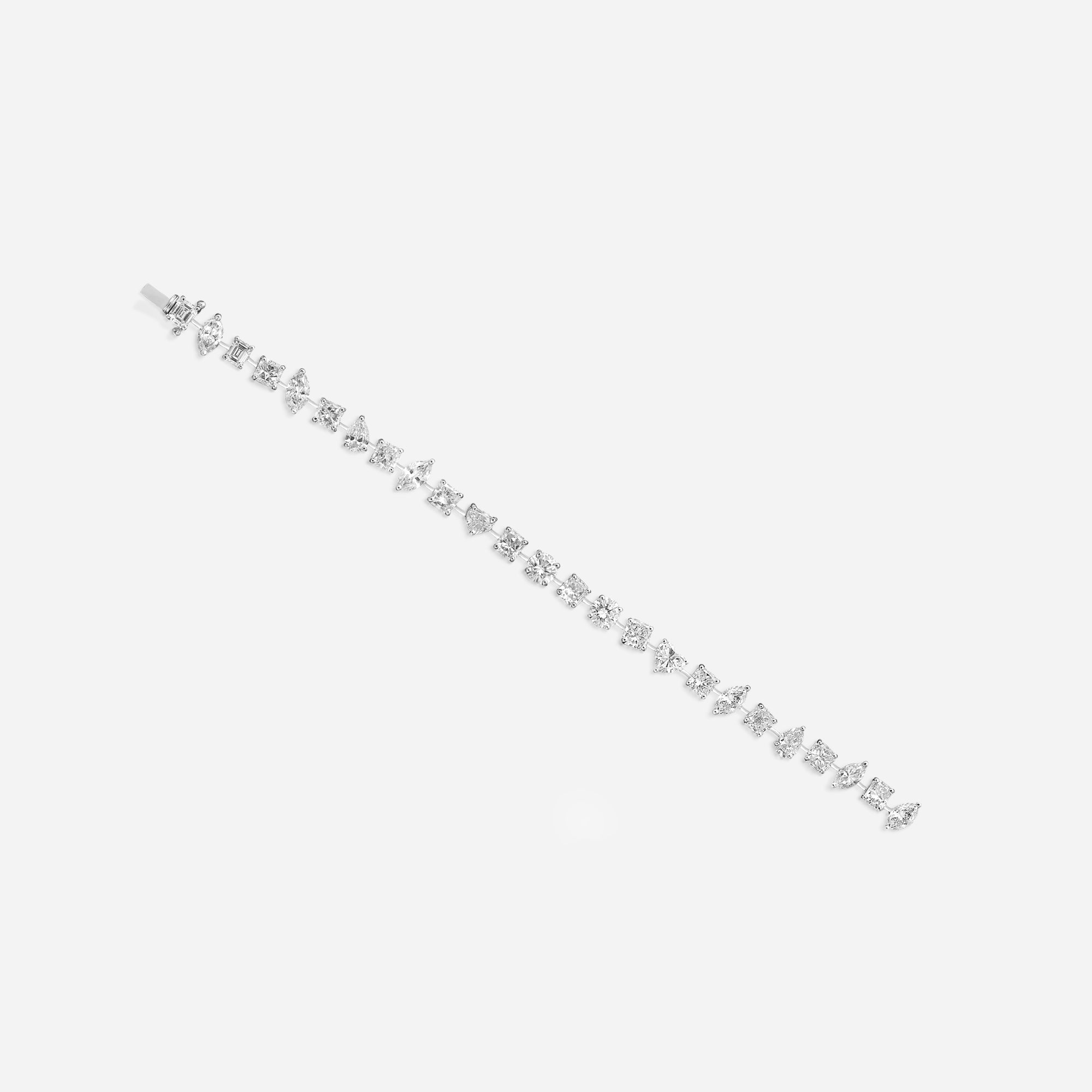Elysian Radiance Diamond Tennis Bracelet
