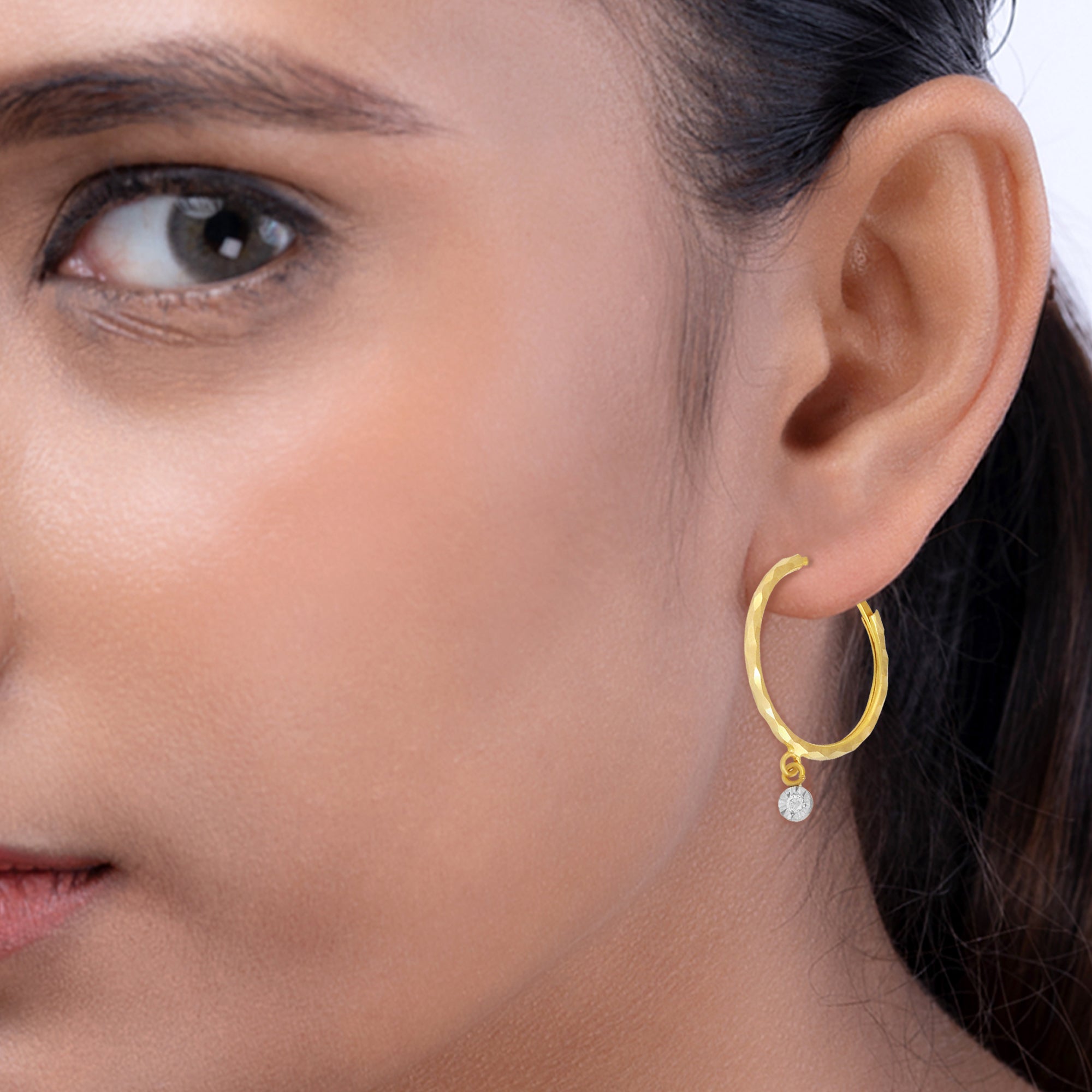 Gold Drop Earrings