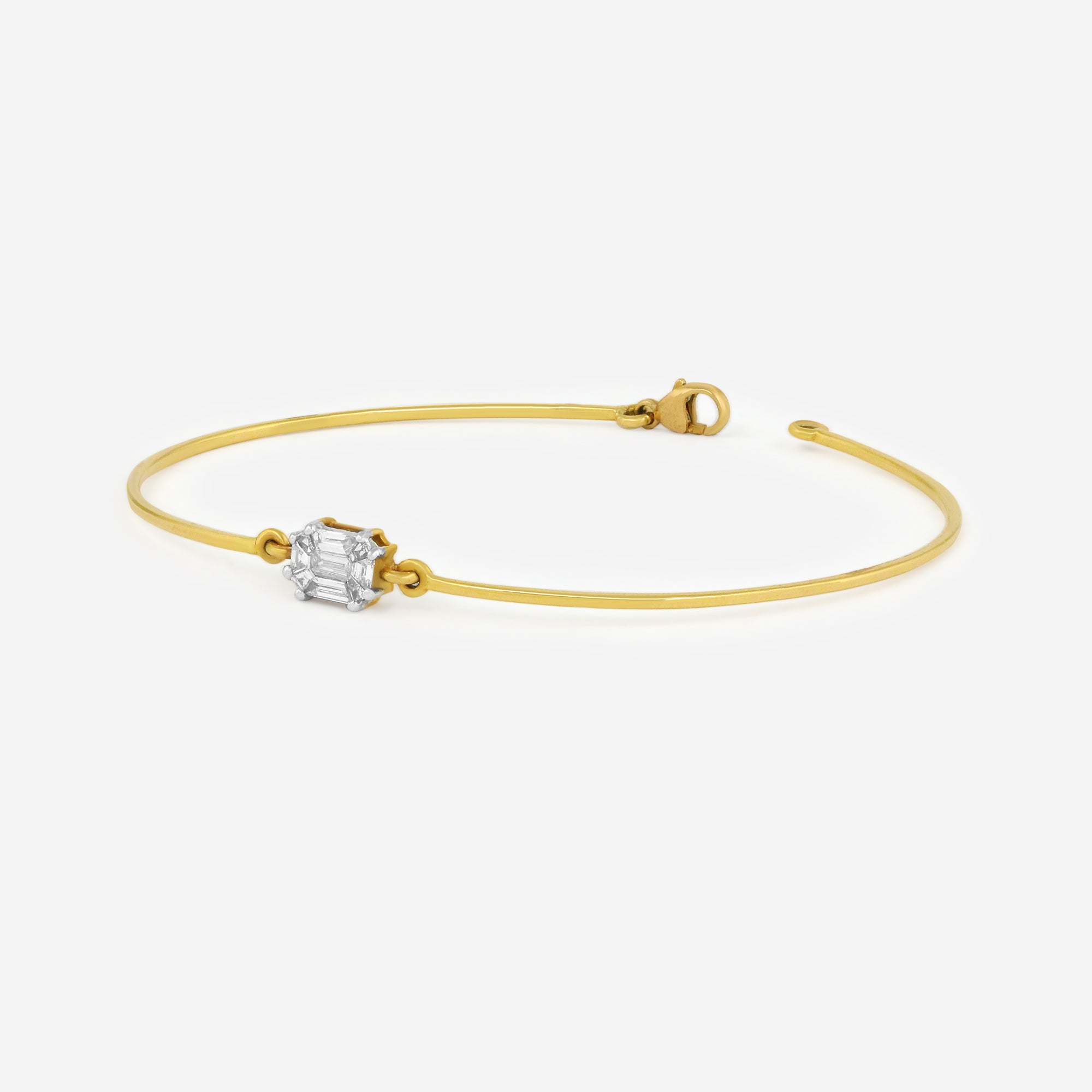 Solitaire Grace Bangle